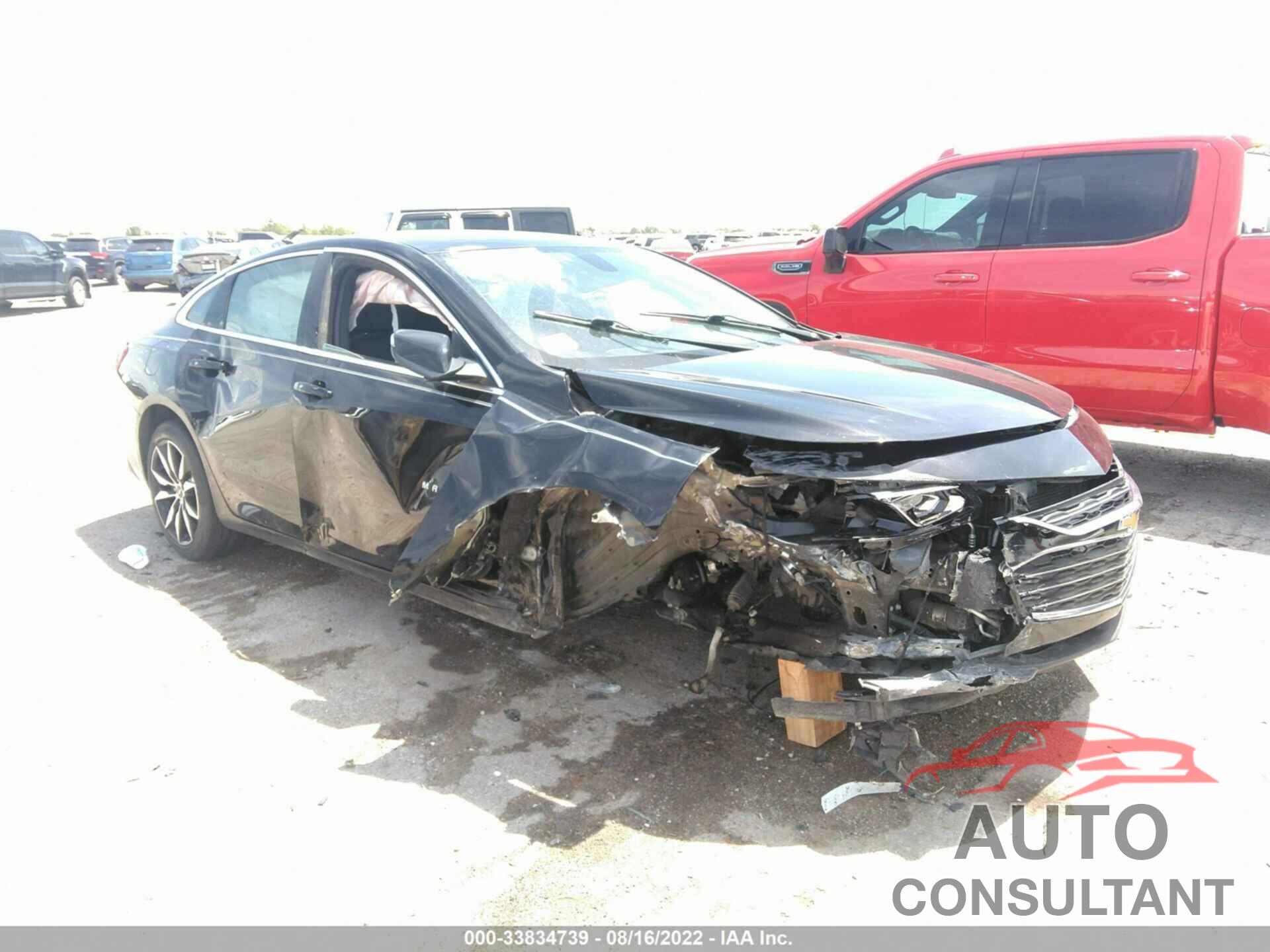 CHEVROLET MALIBU 2017 - 1G1ZE5STXHF267239