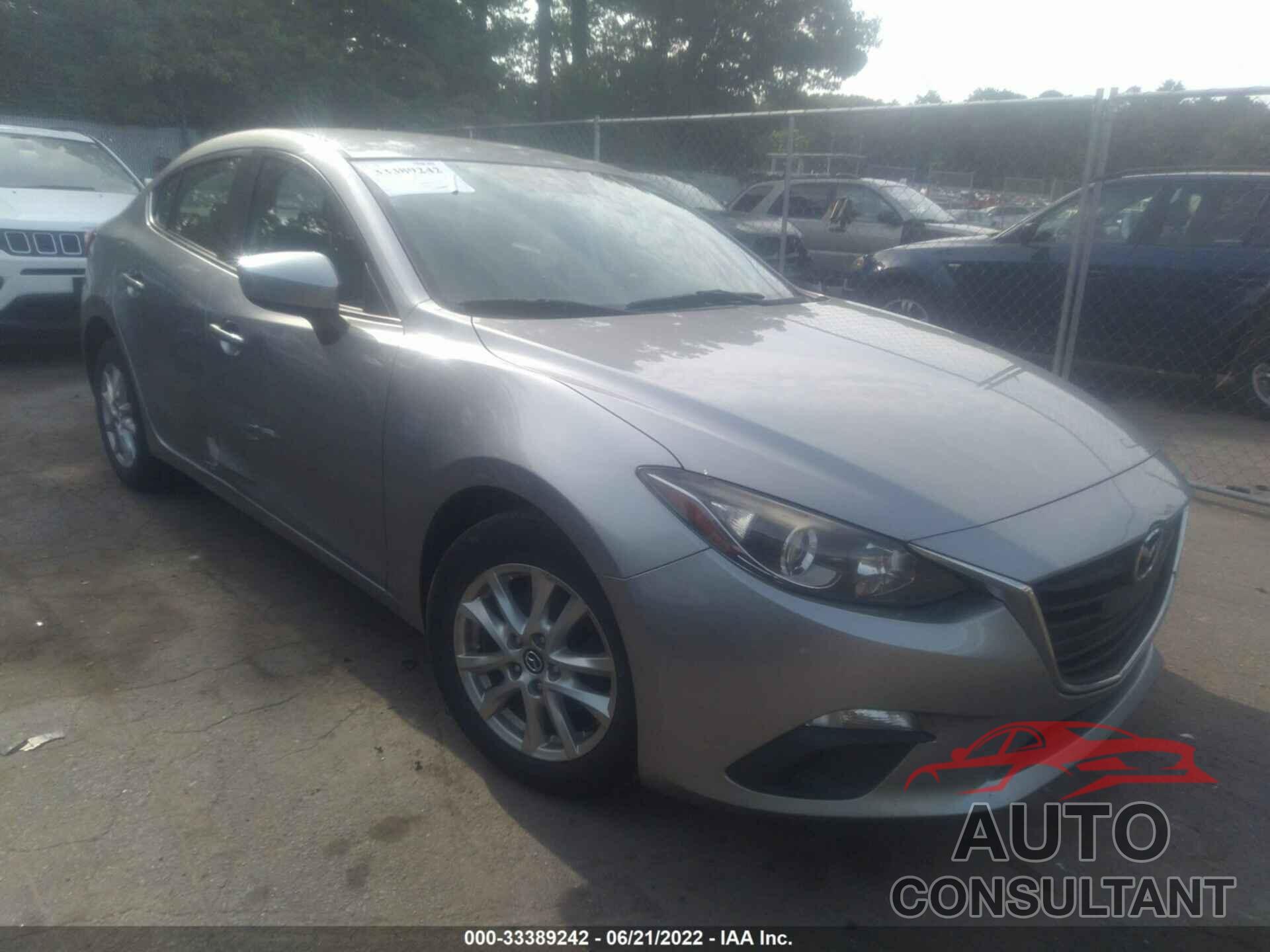 MAZDA MAZDA3 2016 - JM1BM1U71G1301441