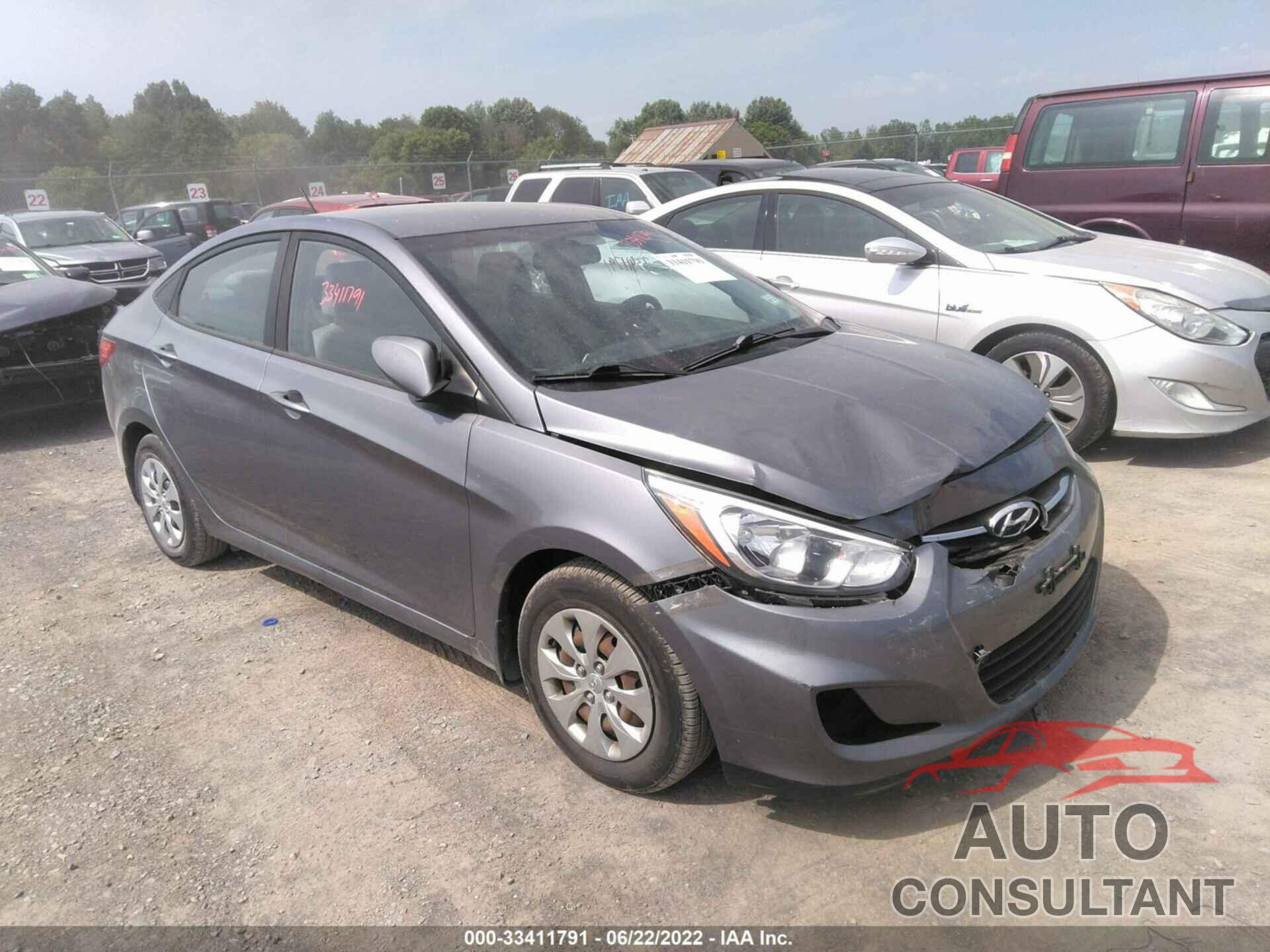 HYUNDAI ACCENT 2016 - KMHCT4AE7GU086055