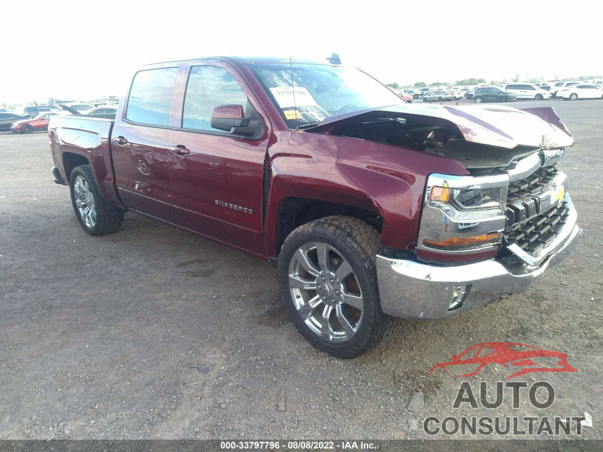 CHEVROLET SILVERADO 1500 2017 - 3GCPCREC6HG312568