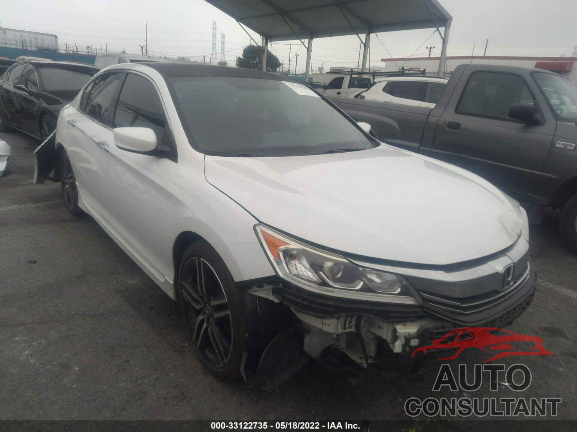 HONDA ACCORD SEDAN 2017 - 1HGCR2F16HA080698