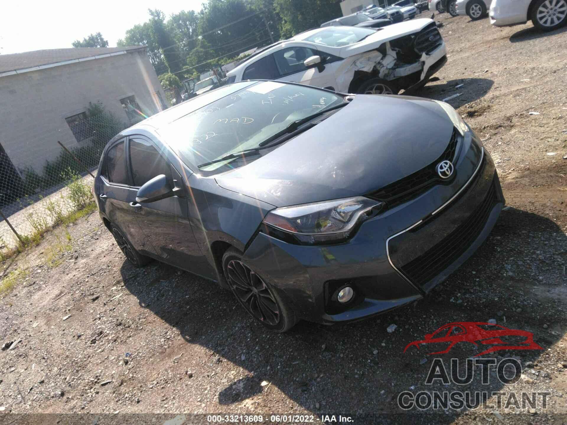 TOYOTA COROLLA 2016 - 2T1BURHEXGC483188