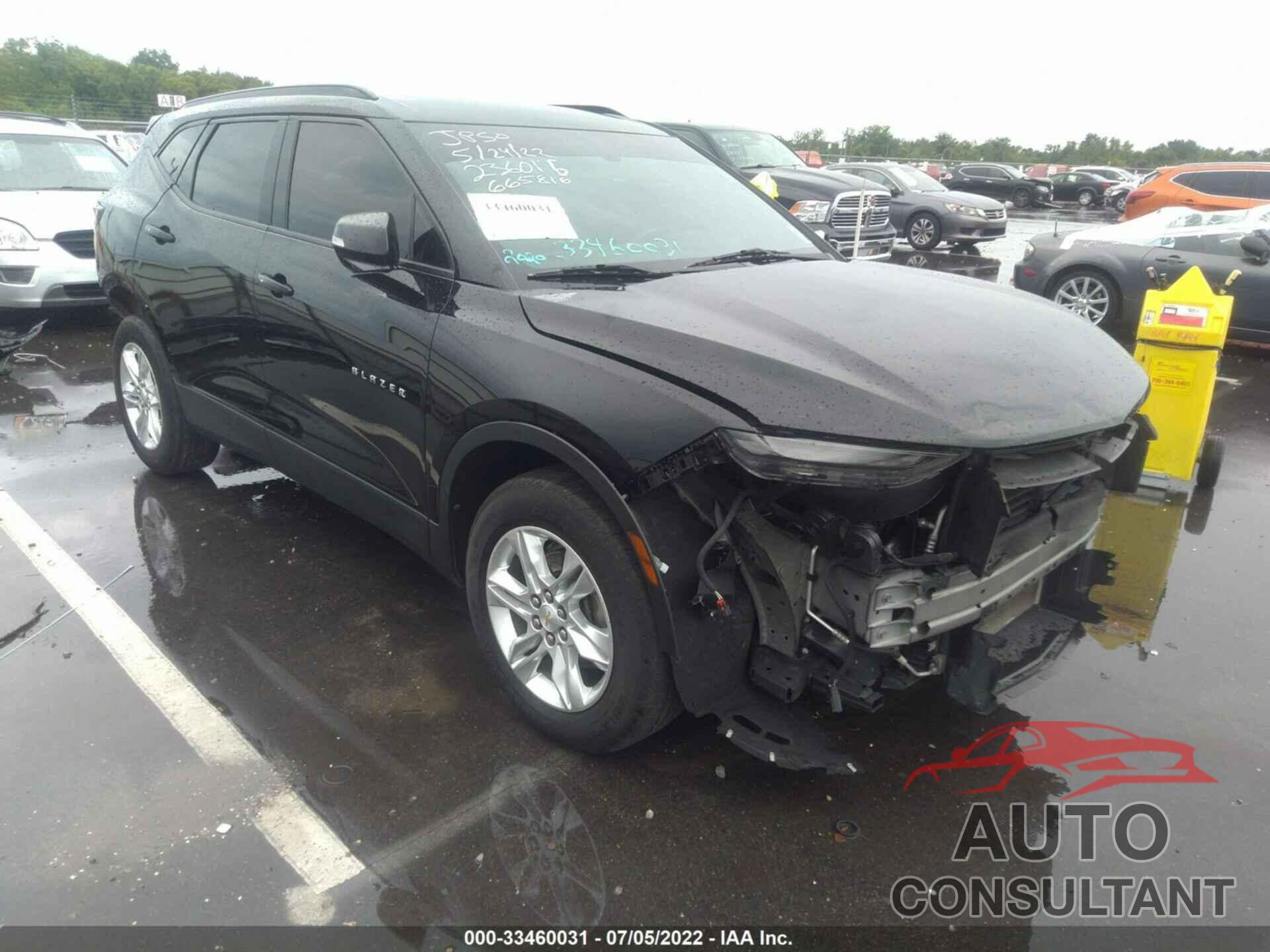 CHEVROLET BLAZER 2020 - 3GNKBCRS9LS665816