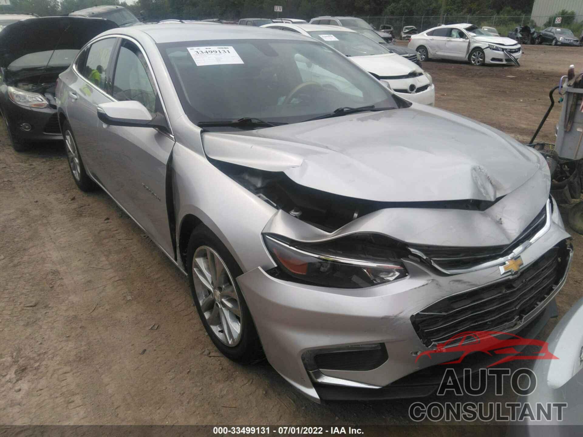 CHEVROLET MALIBU 2016 - 1G1ZE5ST1GF291086