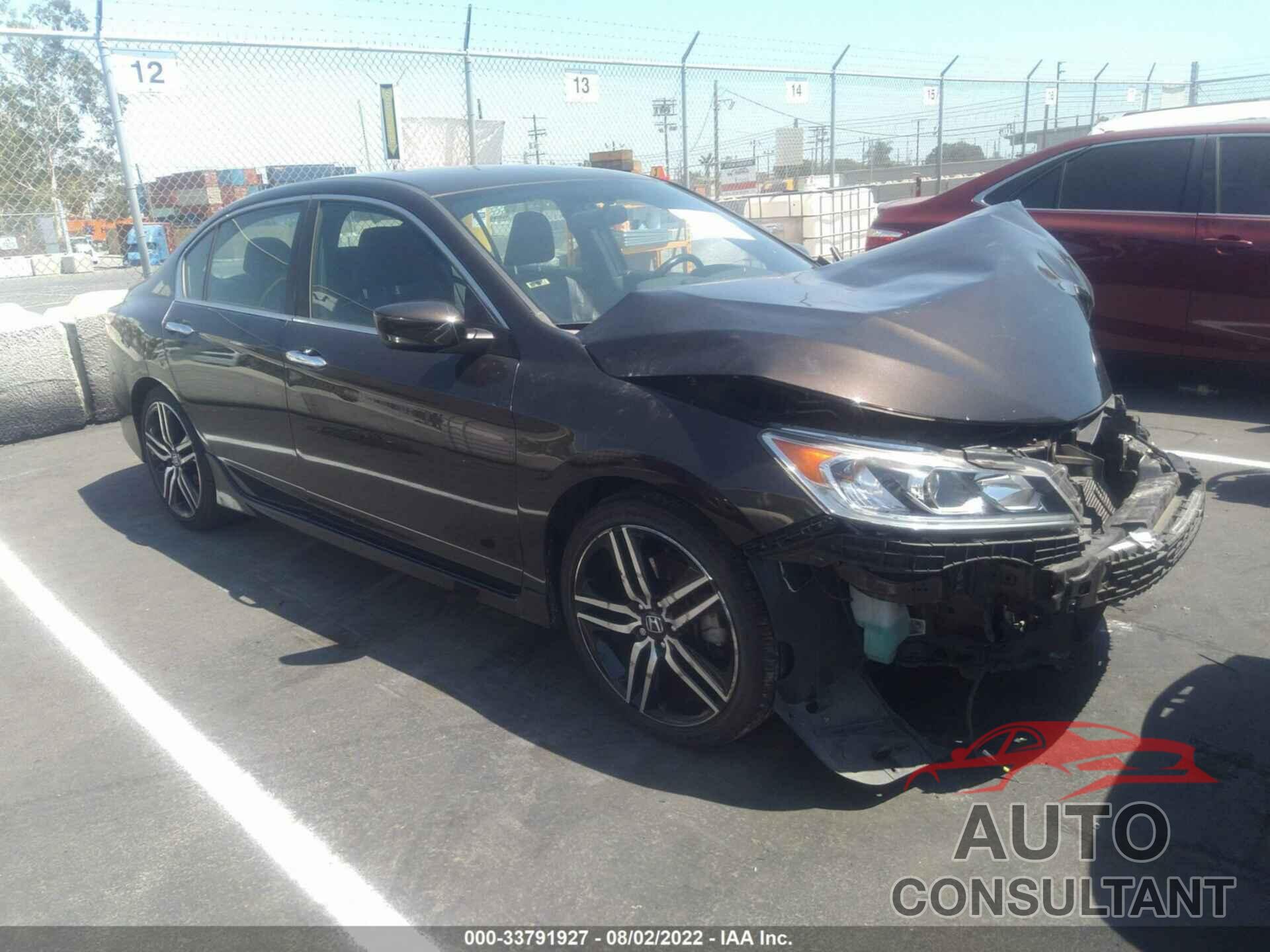 HONDA ACCORD SEDAN 2017 - 1HGCR2F11HA204621