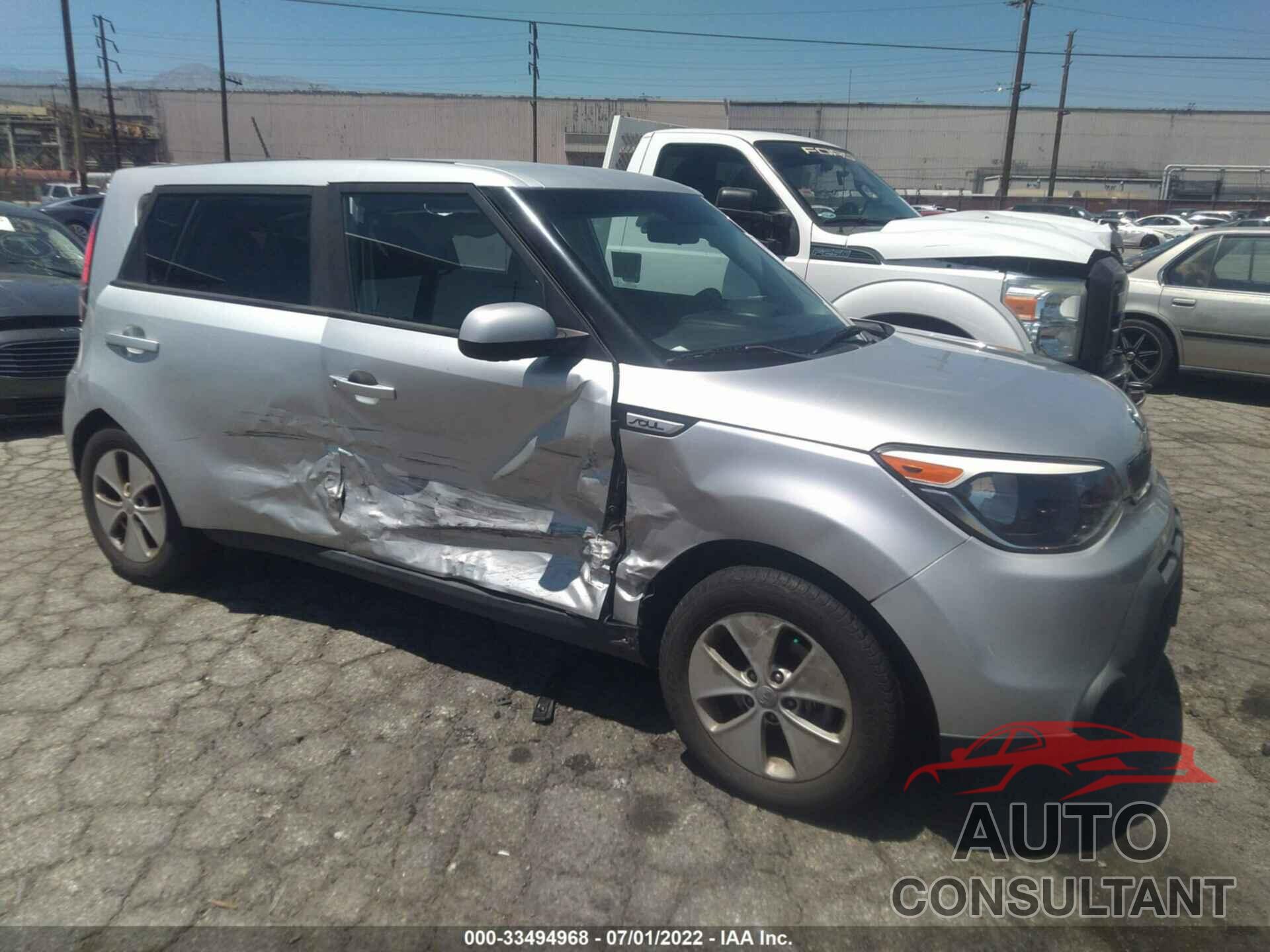 KIA SOUL 2016 - KNDJN2A27G7867415