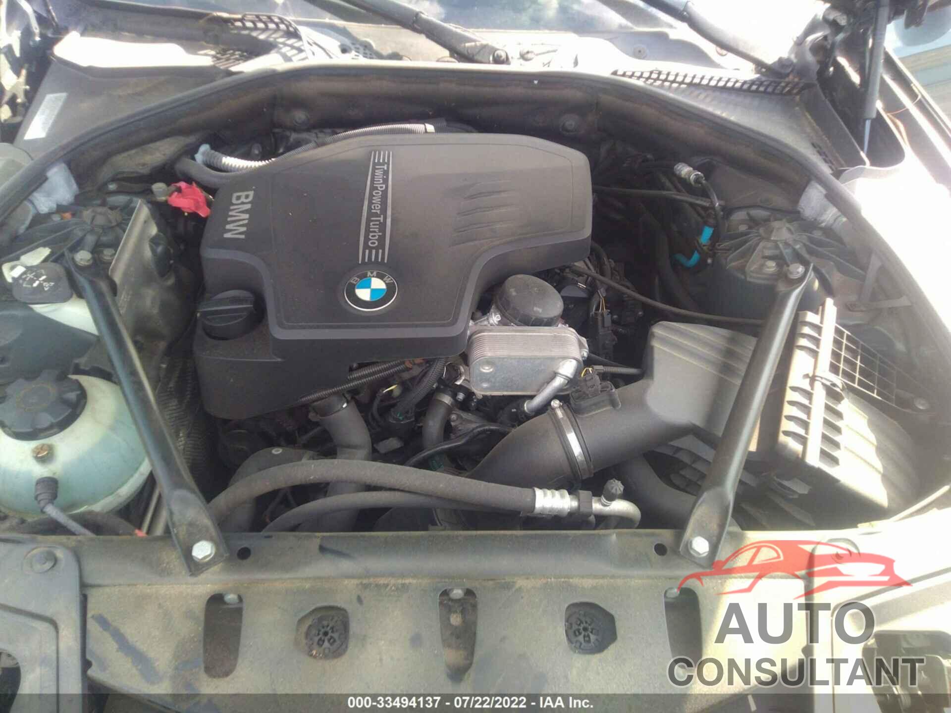 BMW 5 SERIES 2012 - WBAXG5C52CDX03091