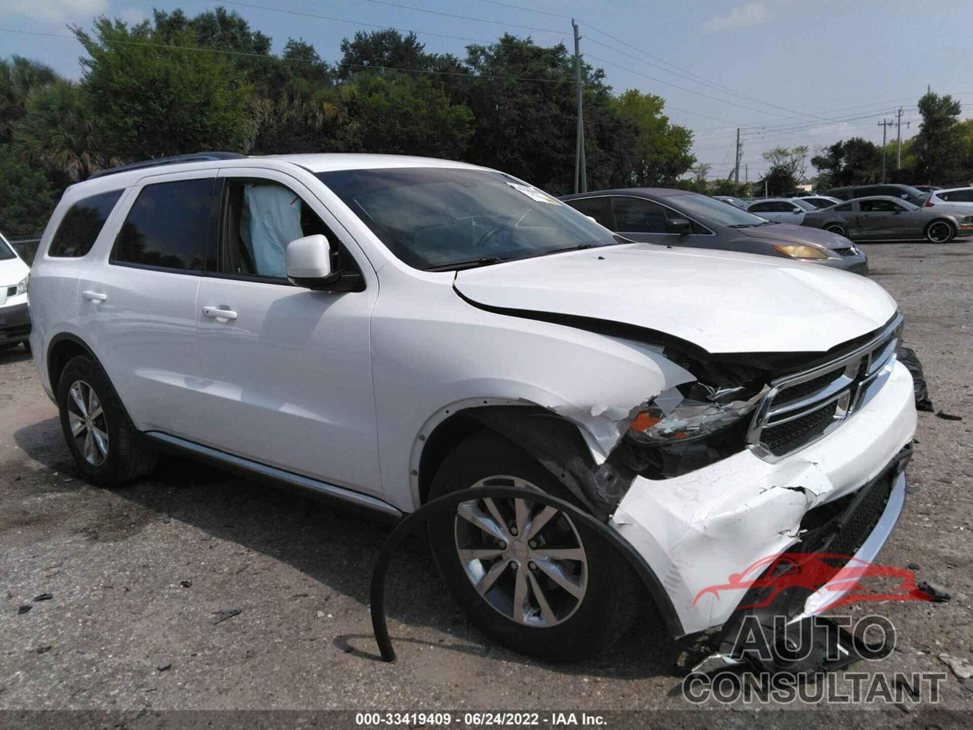 DODGE DURANGO 2016 - 1C4RDHDG0GC301250