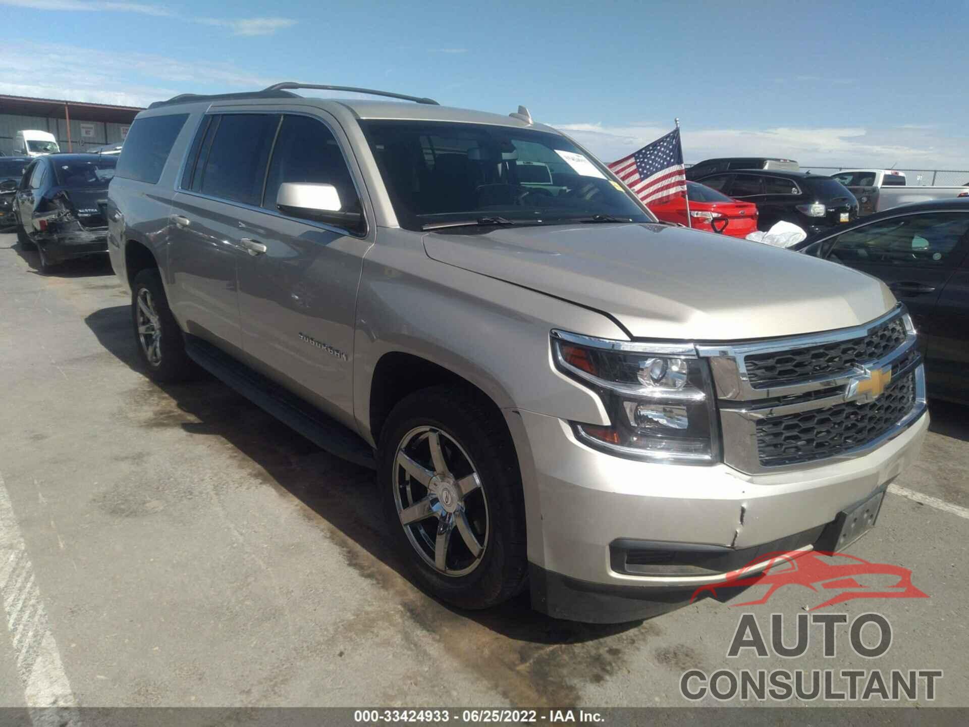 CHEVROLET SUBURBAN 2017 - 1GNSCGKC5HR393833