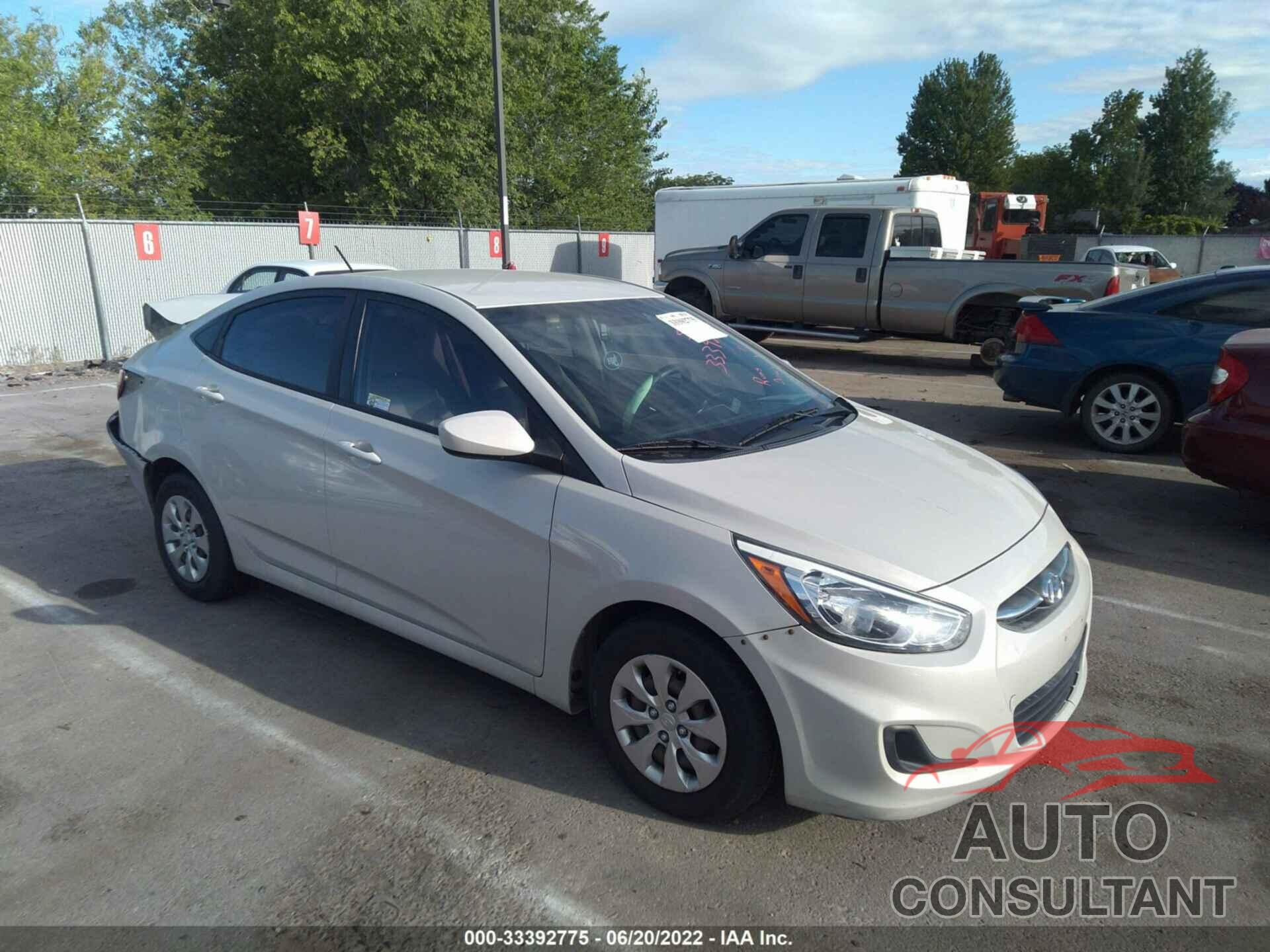 HYUNDAI ACCENT 2016 - KMHCT4AE1GU071941