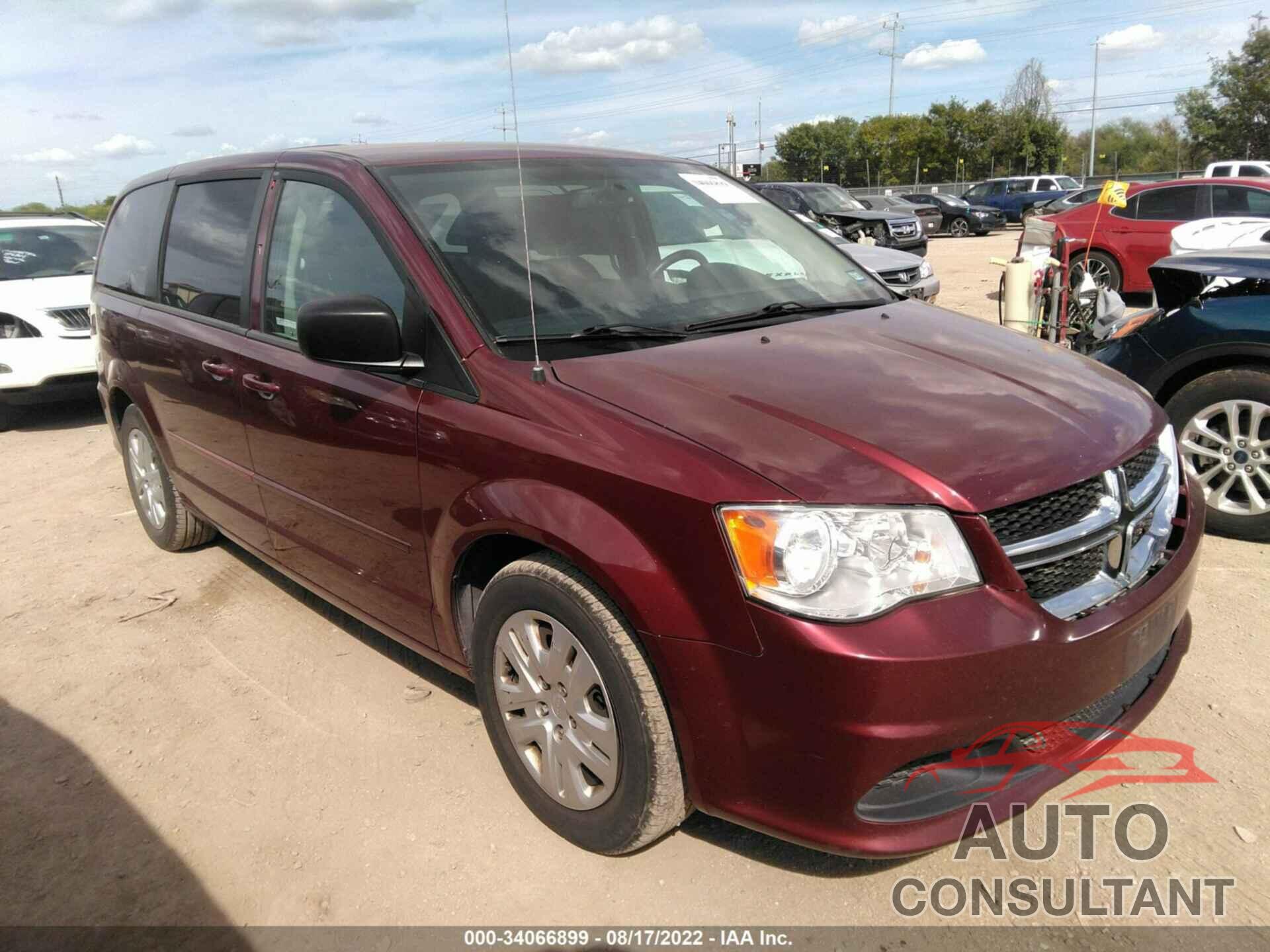 DODGE GRAND CARAVAN 2016 - 2C4RDGBG4GR368101