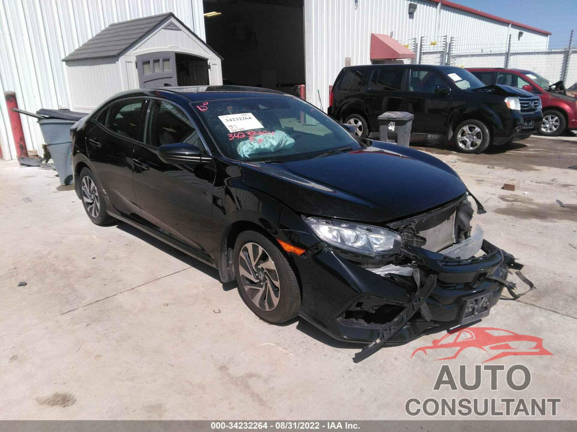 HONDA CIVIC HATCHBACK 2019 - SHHFK7H36KU201464
