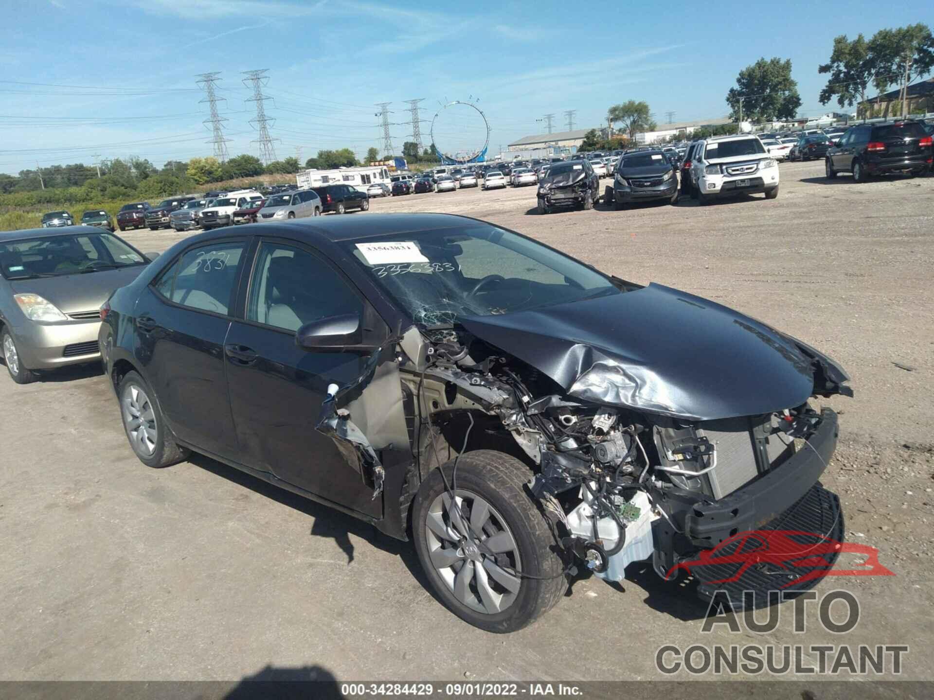 TOYOTA COROLLA 2016 - 2T1BURHE6GC670962
