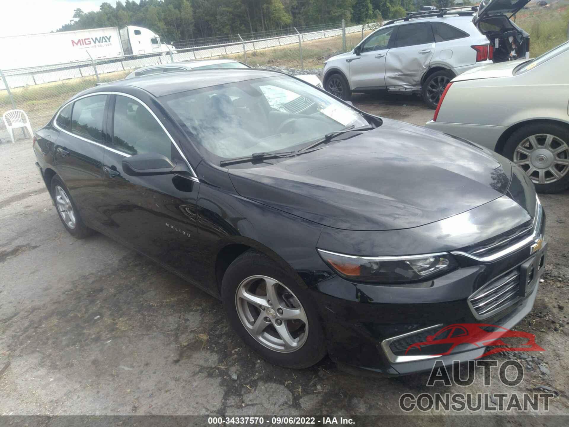 CHEVROLET MALIBU 2017 - 1G1ZB5ST8HF249170