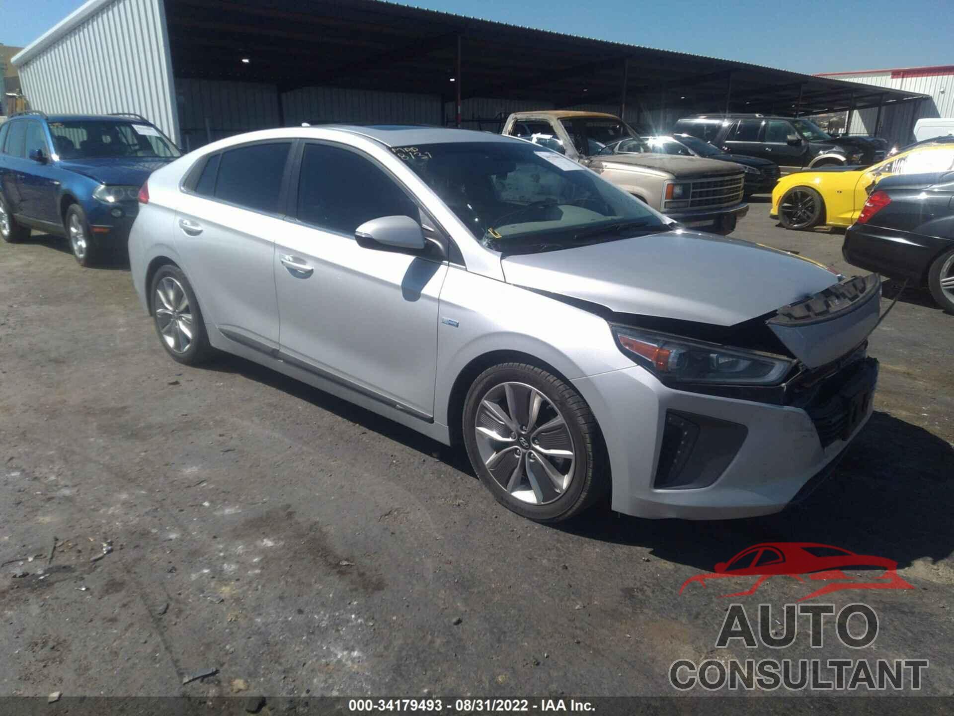 HYUNDAI IONIQ HYBRID 2018 - KMHC85LC1JU071397