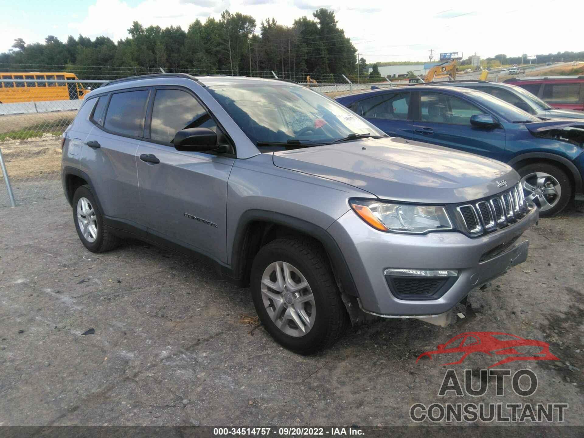 JEEP COMPASS 2018 - 3C4NJCAB3JT226221