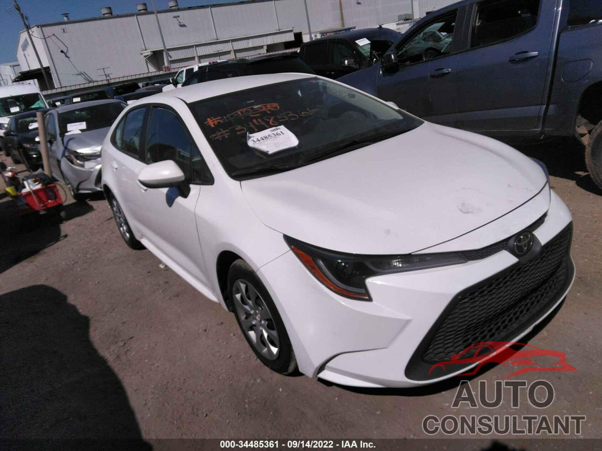 TOYOTA COROLLA 2020 - 5YFEPRAE7LP119240