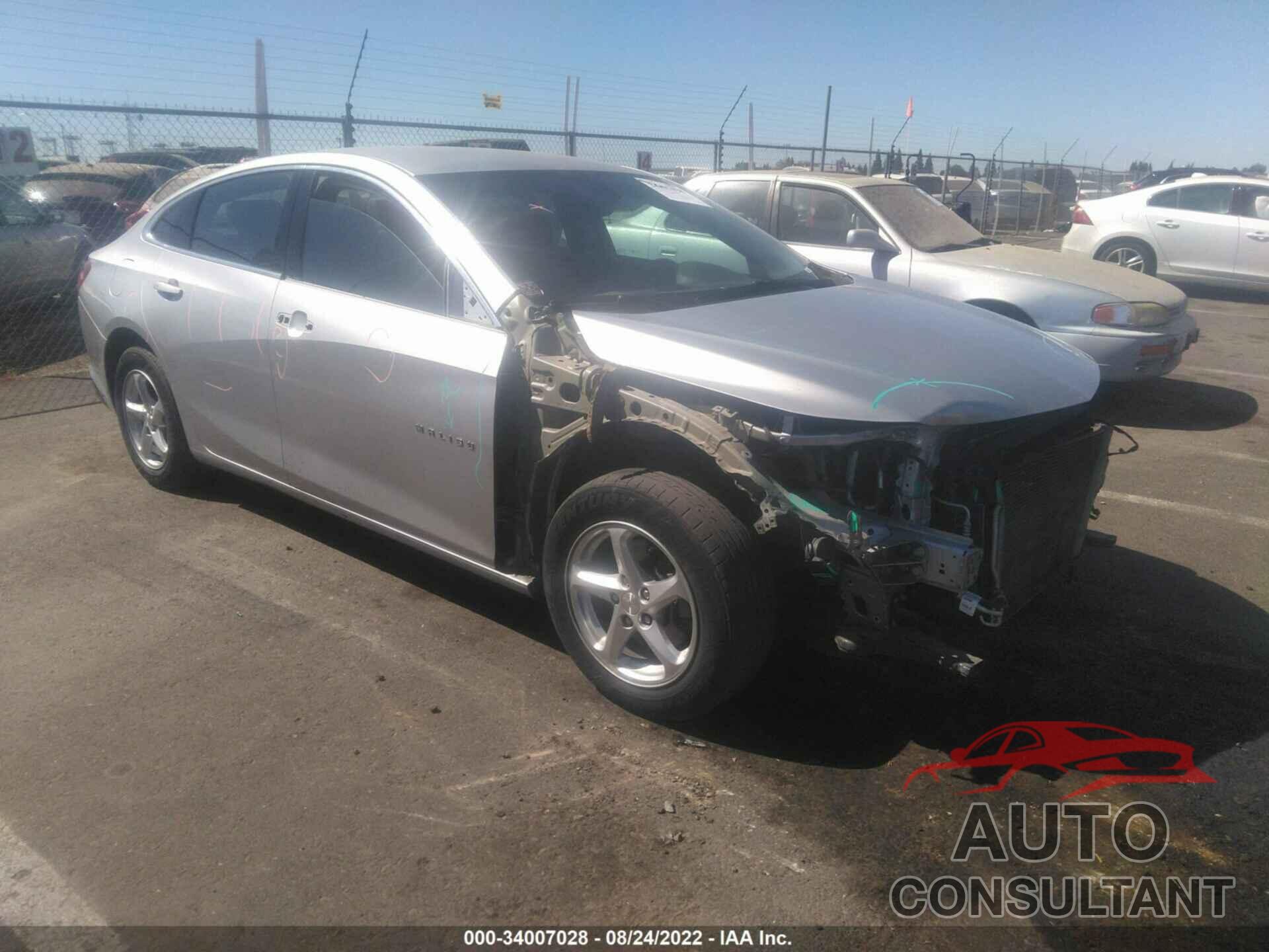 CHEVROLET MALIBU 2018 - 1G1ZB5ST6JF103064