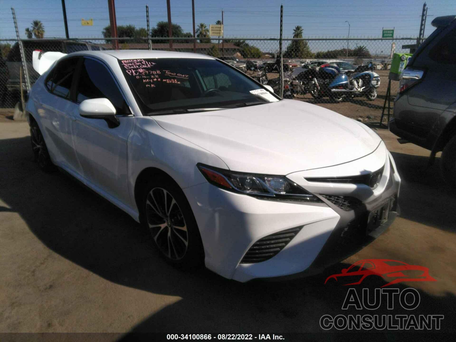 TOYOTA CAMRY 2019 - 4T1B11HK1KU277765