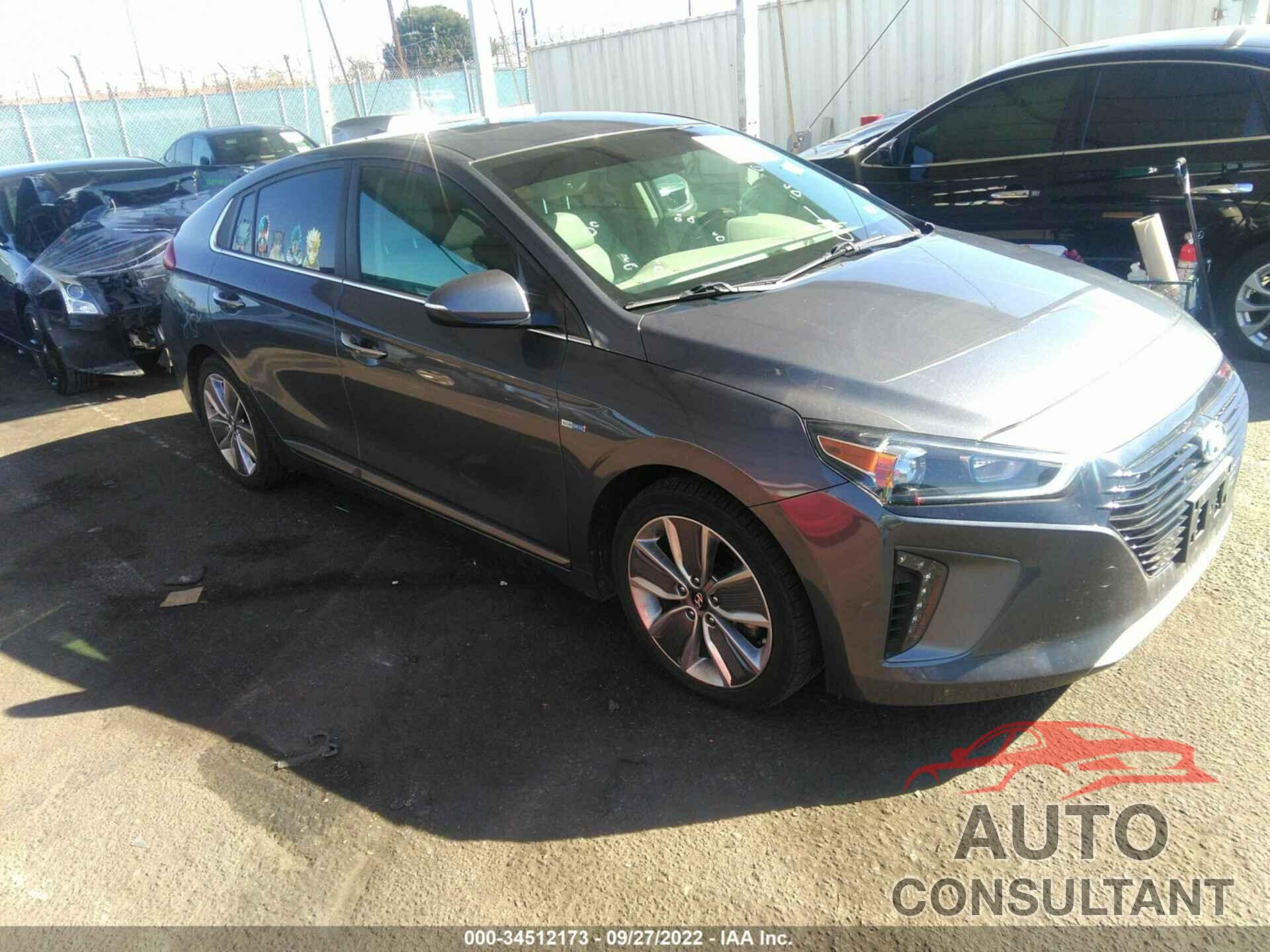 HYUNDAI IONIQ HYBRID 2017 - KMHC85LC2HU049631