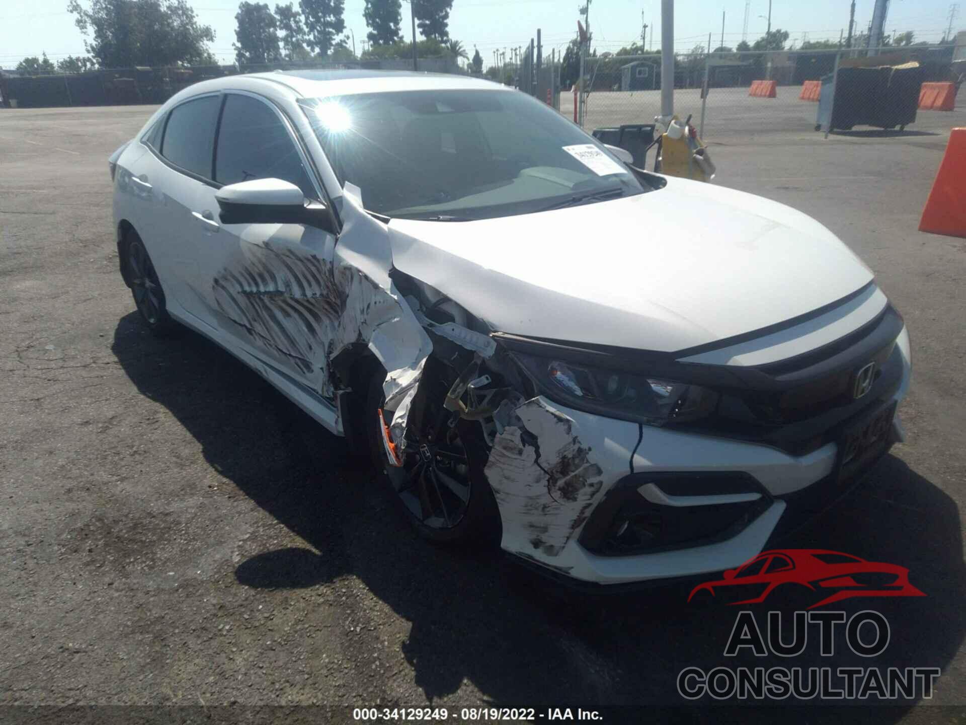 HONDA CIVIC HATCHBACK 2020 - SHHFK7H62LU413984