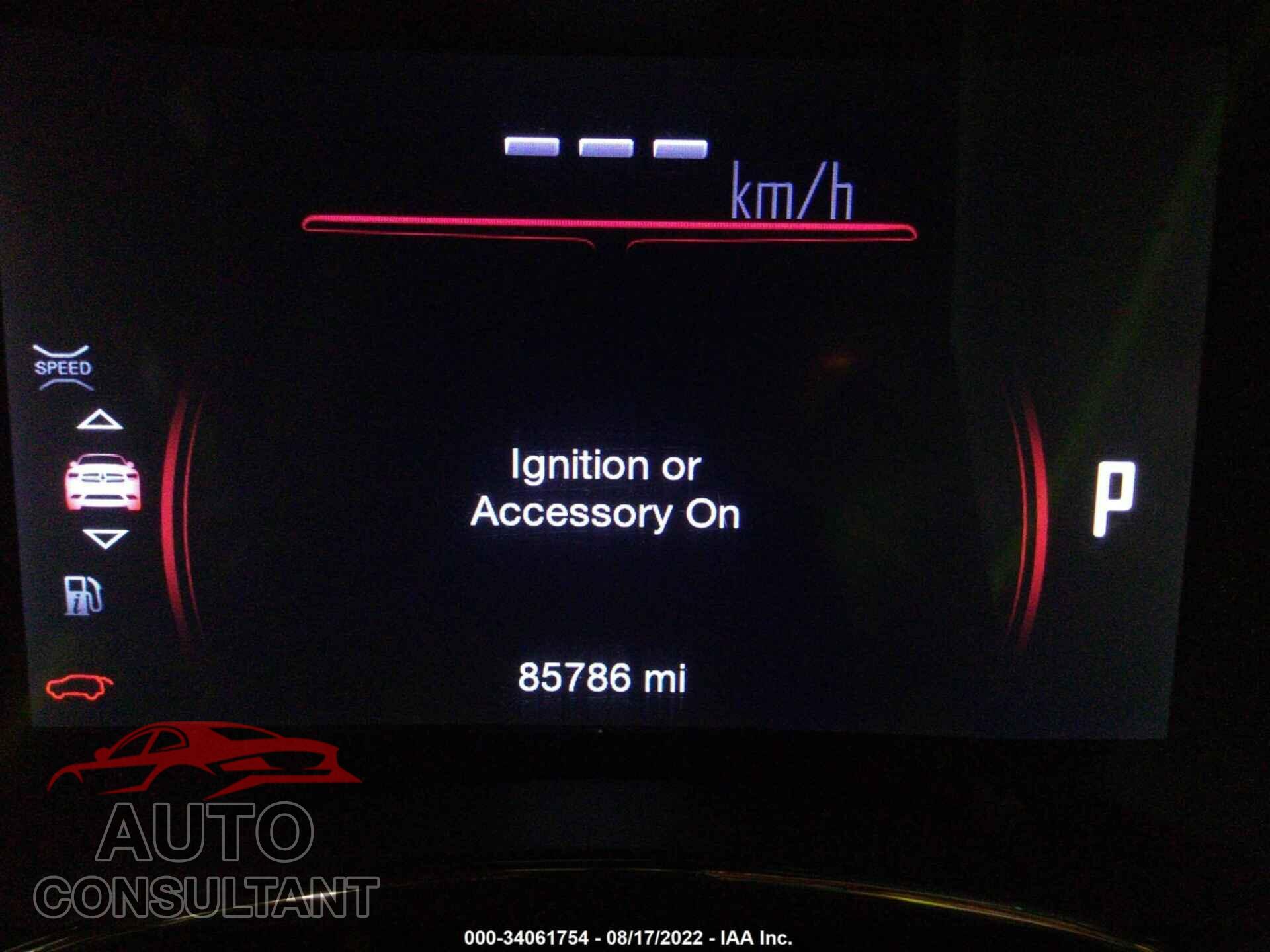 DODGE DURANGO 2017 - 1C4RDJDGXHC816975