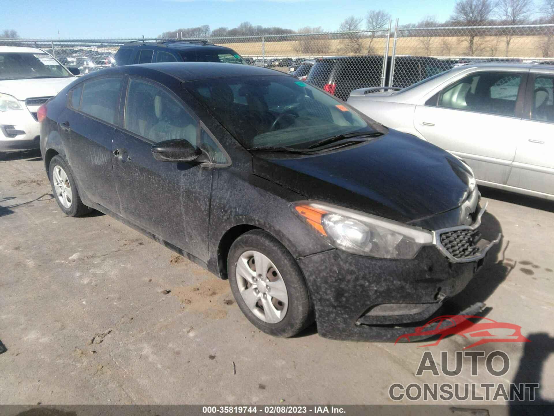 KIA FORTE 2015 - KNAFK4A60F5432210