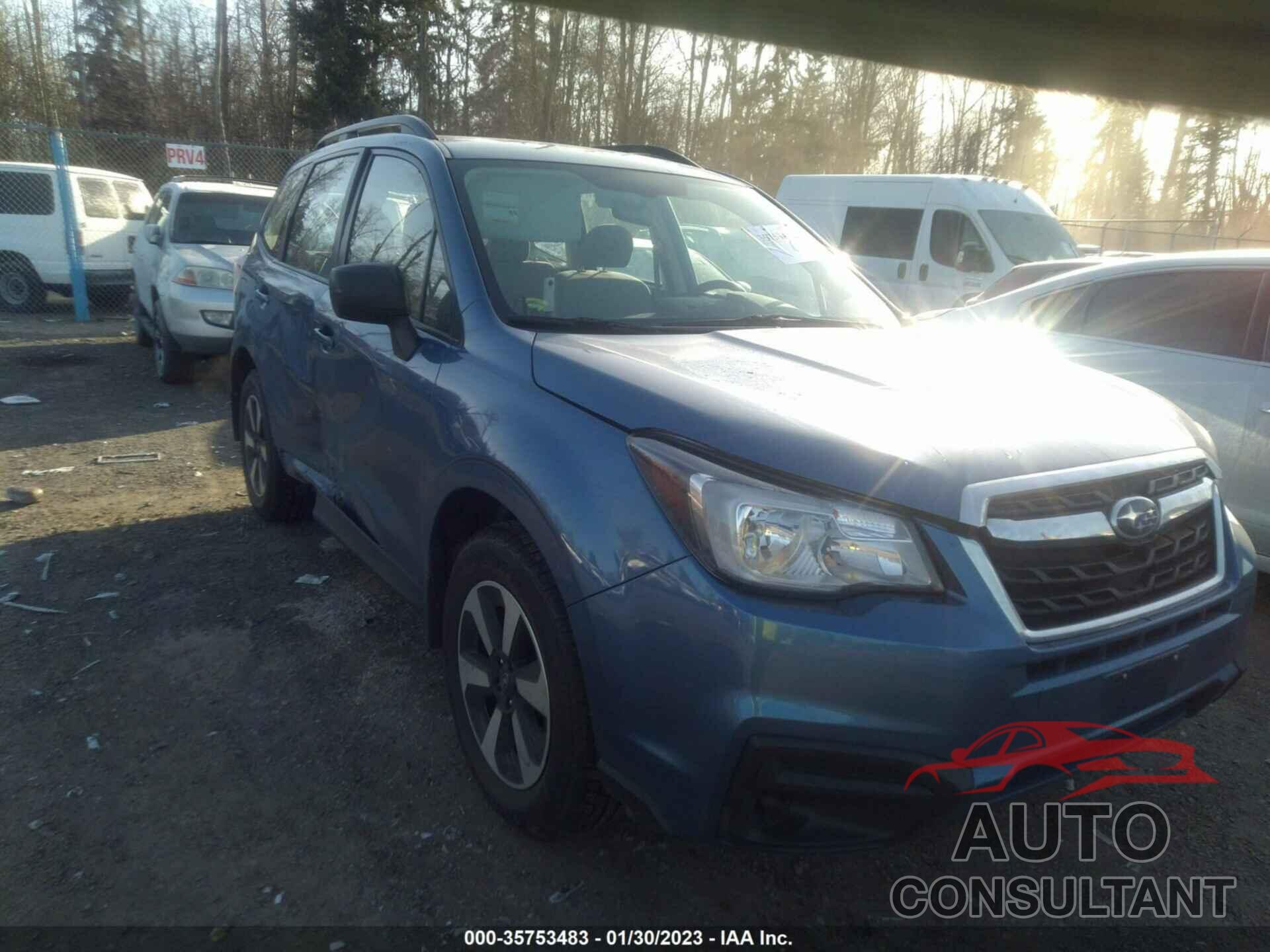 SUBARU FORESTER 2018 - JF2SJABC1JH421507