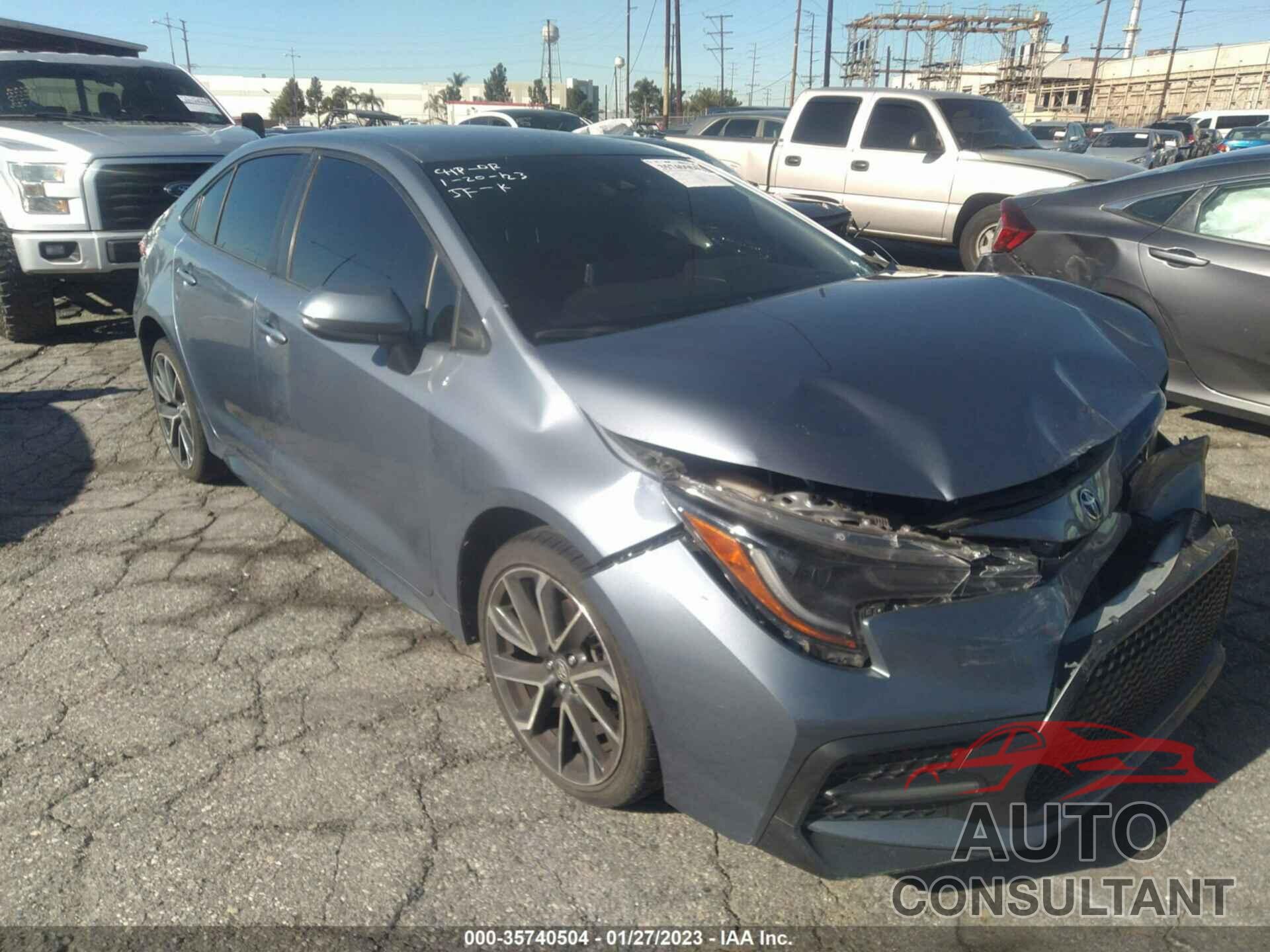 TOYOTA COROLLA 2020 - JTDS4RCE0LJ042370