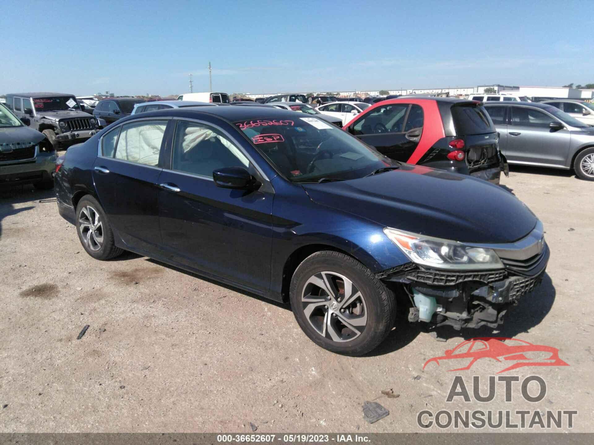 HONDA ACCORD SEDAN 2017 - 1HGCR2F3XHA085078