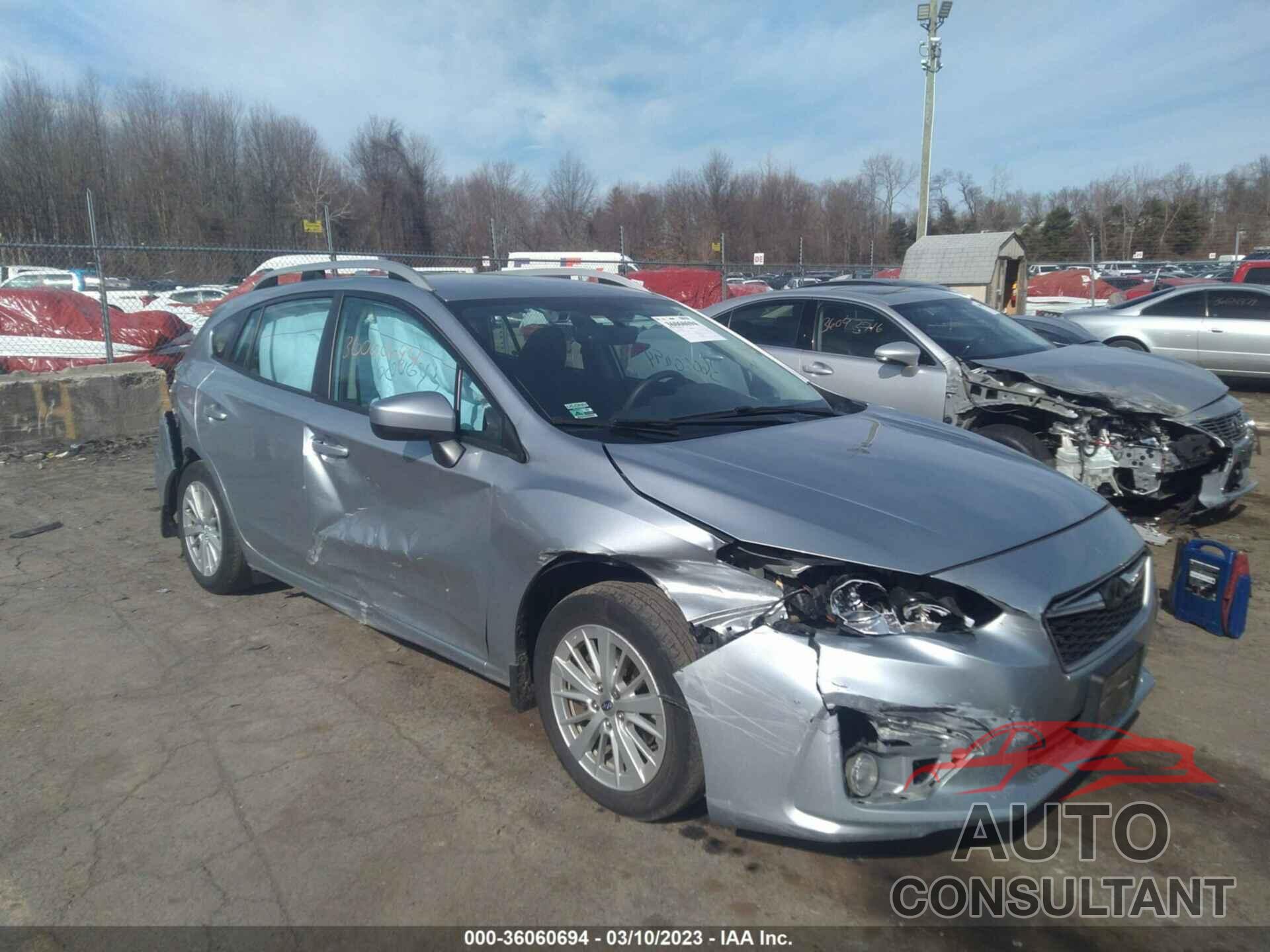 SUBARU IMPREZA 2018 - 4S3GTAD68J3714291