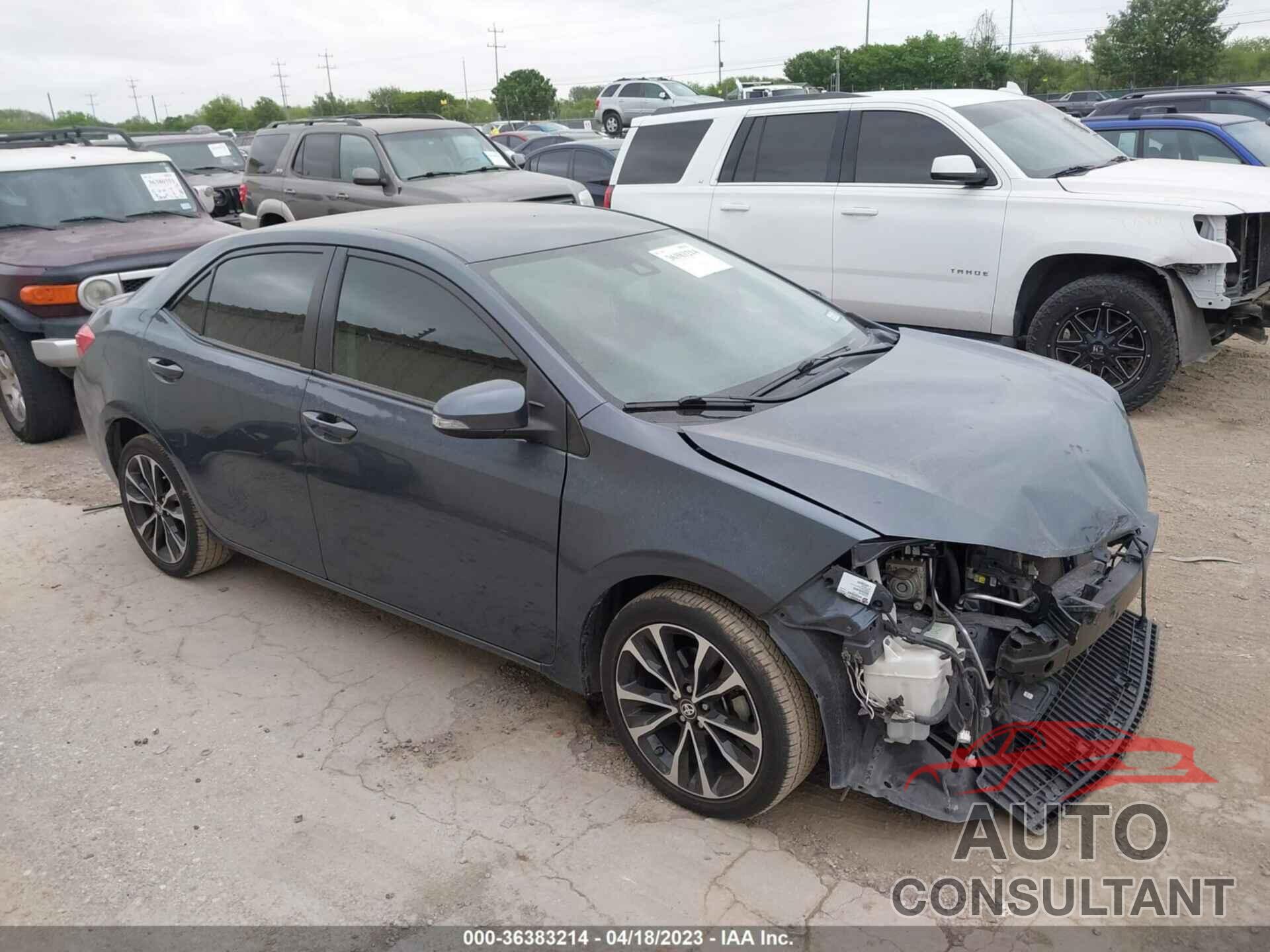 TOYOTA COROLLA 2018 - 2T1BURHE0JC039129
