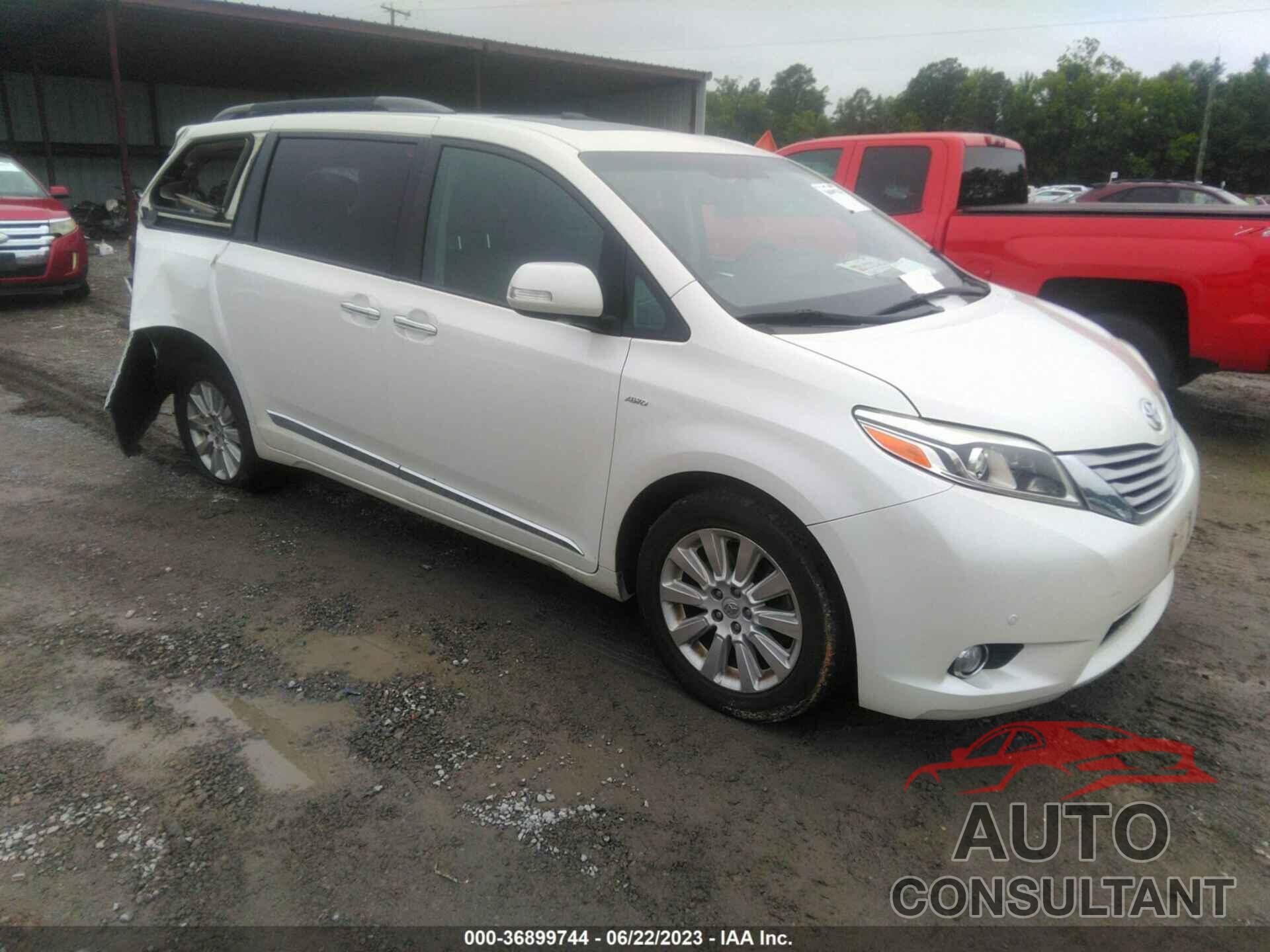 TOYOTA SIENNA 2016 - 5TDDK3DC0GS145452