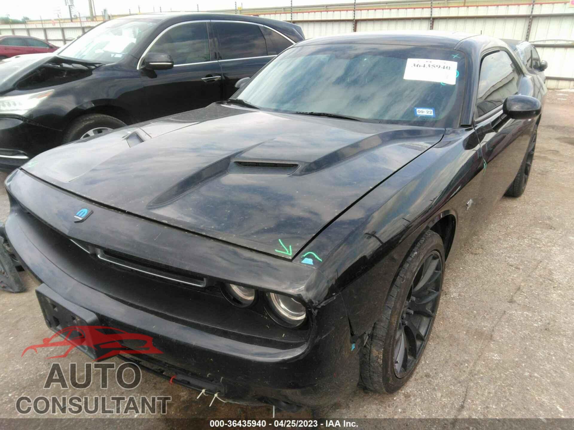 DODGE CHALLENGER 2016 - 2C3CDZAGXGH148491