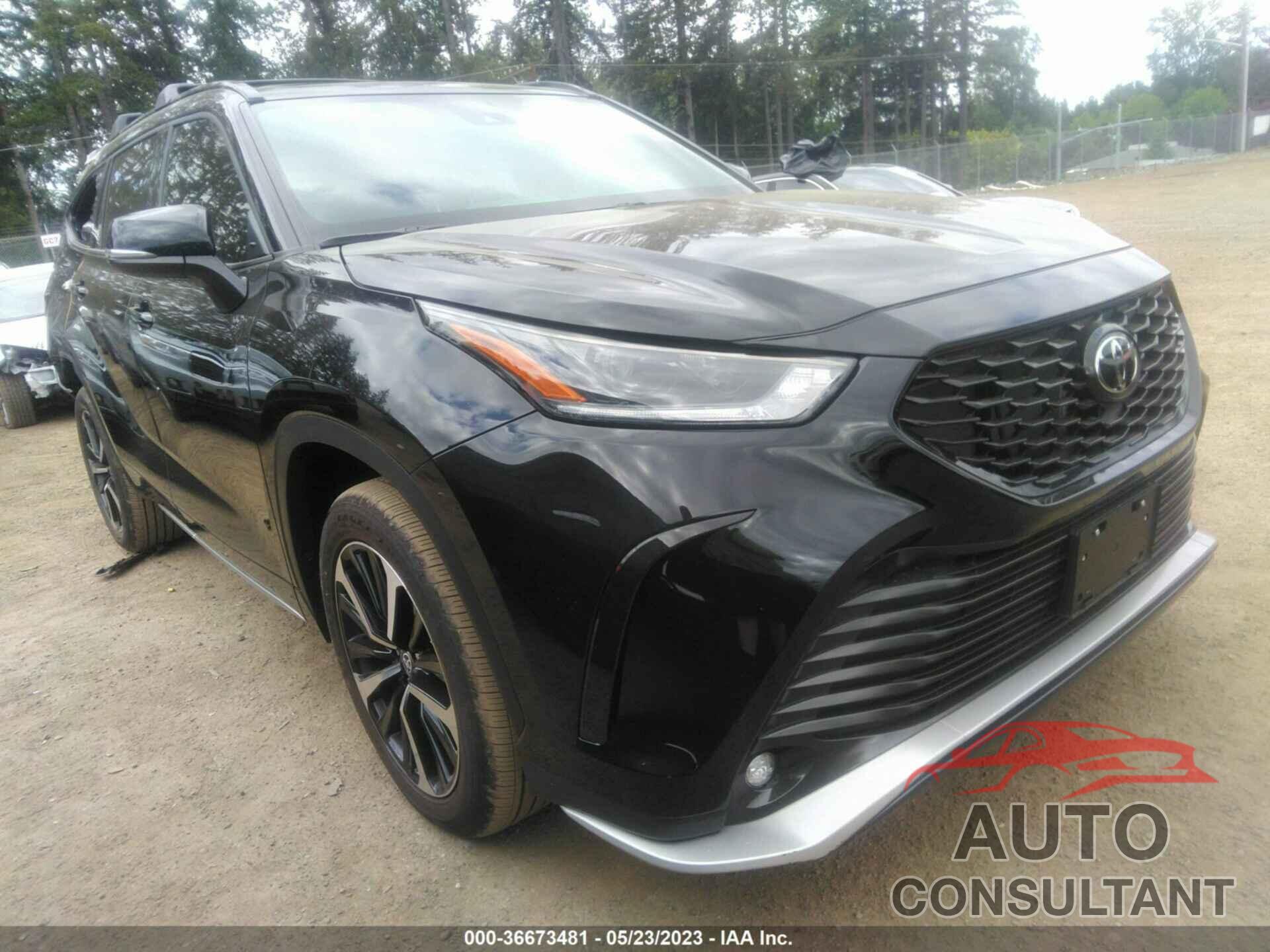 TOYOTA HIGHLANDER 2022 - 5TDLZRBH2NS235790