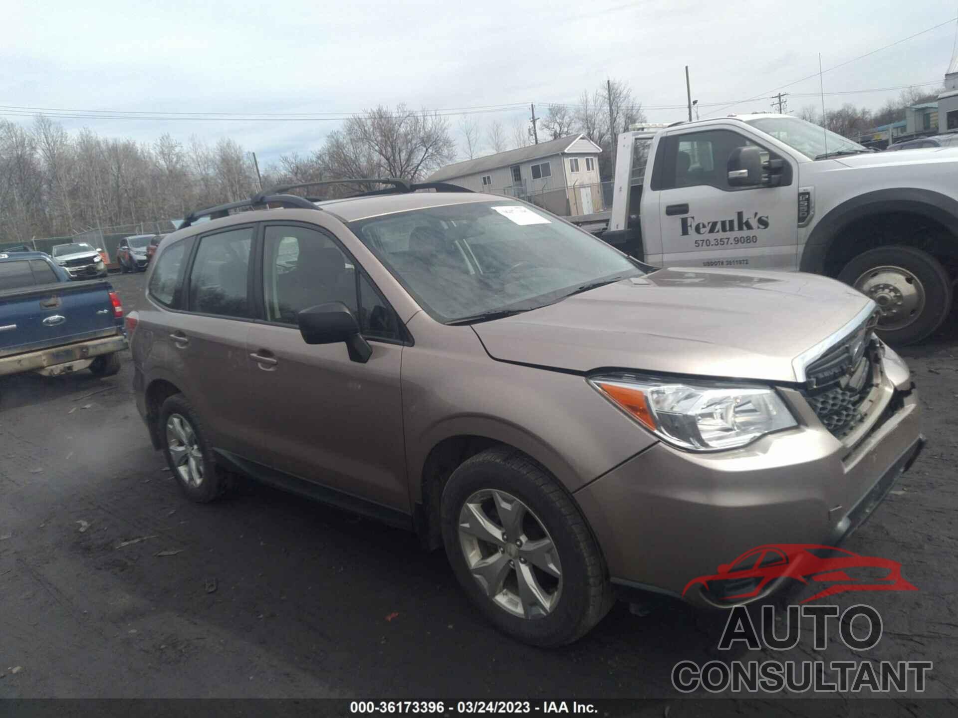 SUBARU FORESTER 2015 - JF2SJABC7FH585044