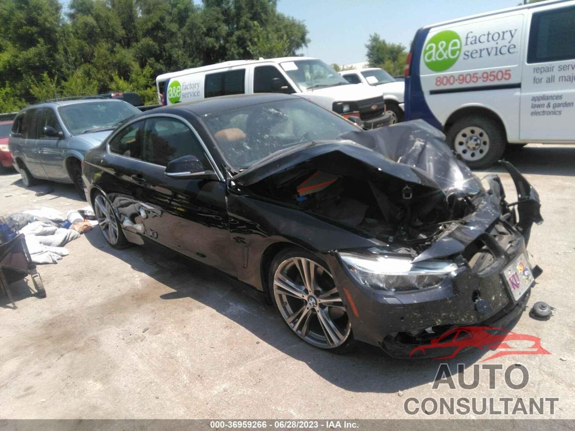 BMW 430I 2017 - WBA4R9C53HK680508
