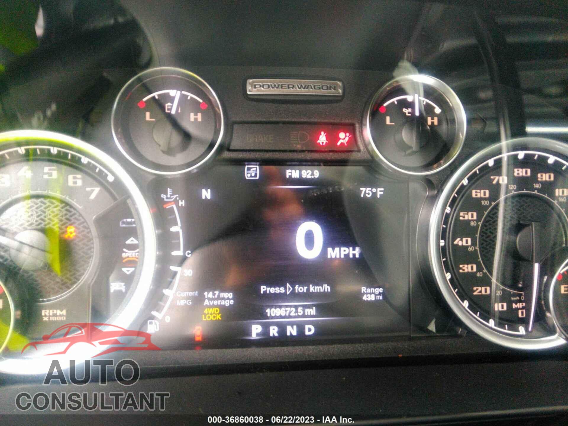 RAM 2500 2018 - 3C6TR5EJ2JG120453