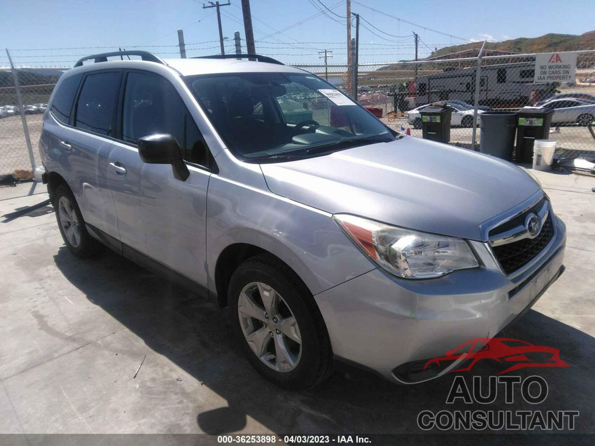 SUBARU FORESTER 2015 - JF2SJABC7FH536300