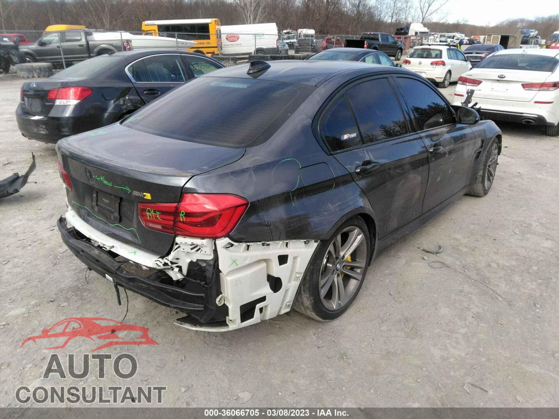 BMW M3 2016 - WBS8M9C53G5D31182