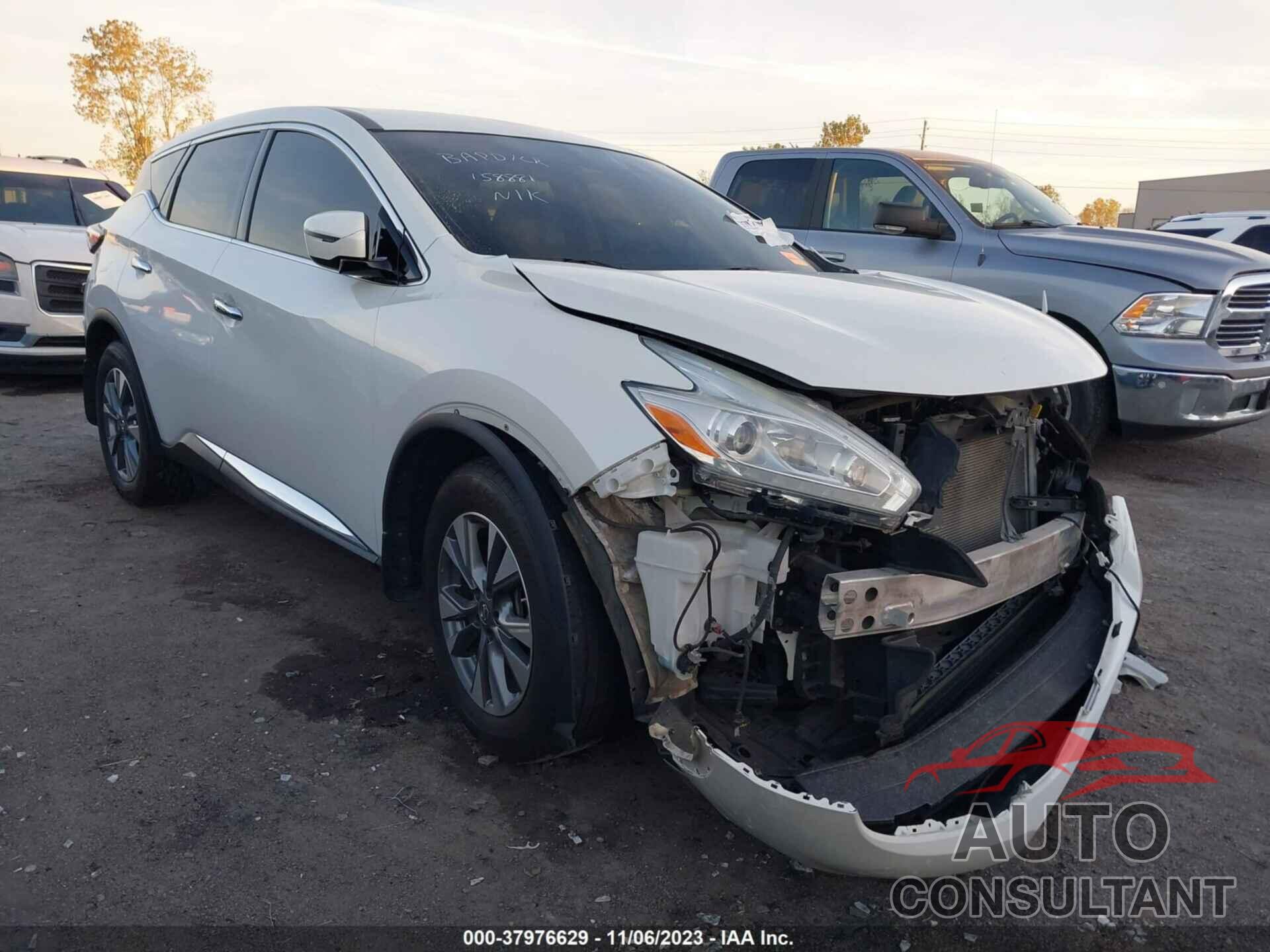 NISSAN MURANO 2017 - 5N1AZ2MHXHN196061