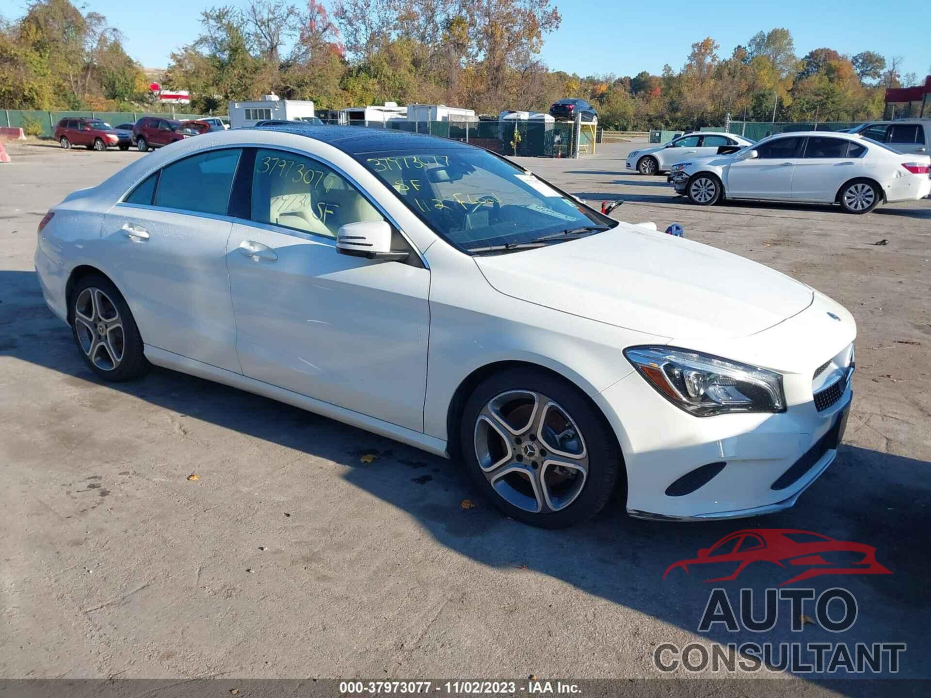 MERCEDES-BENZ CLA 250 2018 - WDDSJ4GB6JN538233