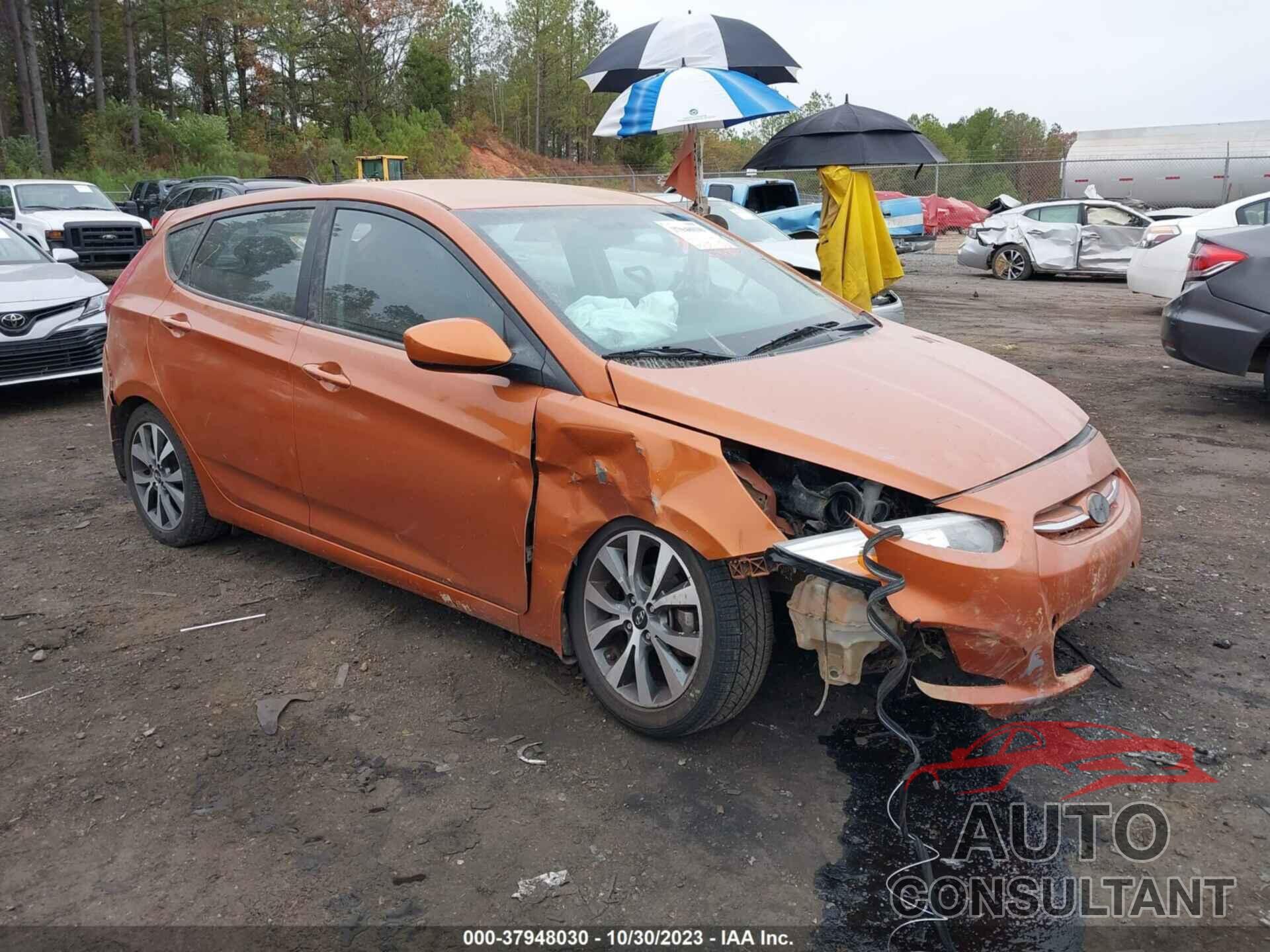 HYUNDAI ACCENT 2016 - KMHCU5AEXGU237280