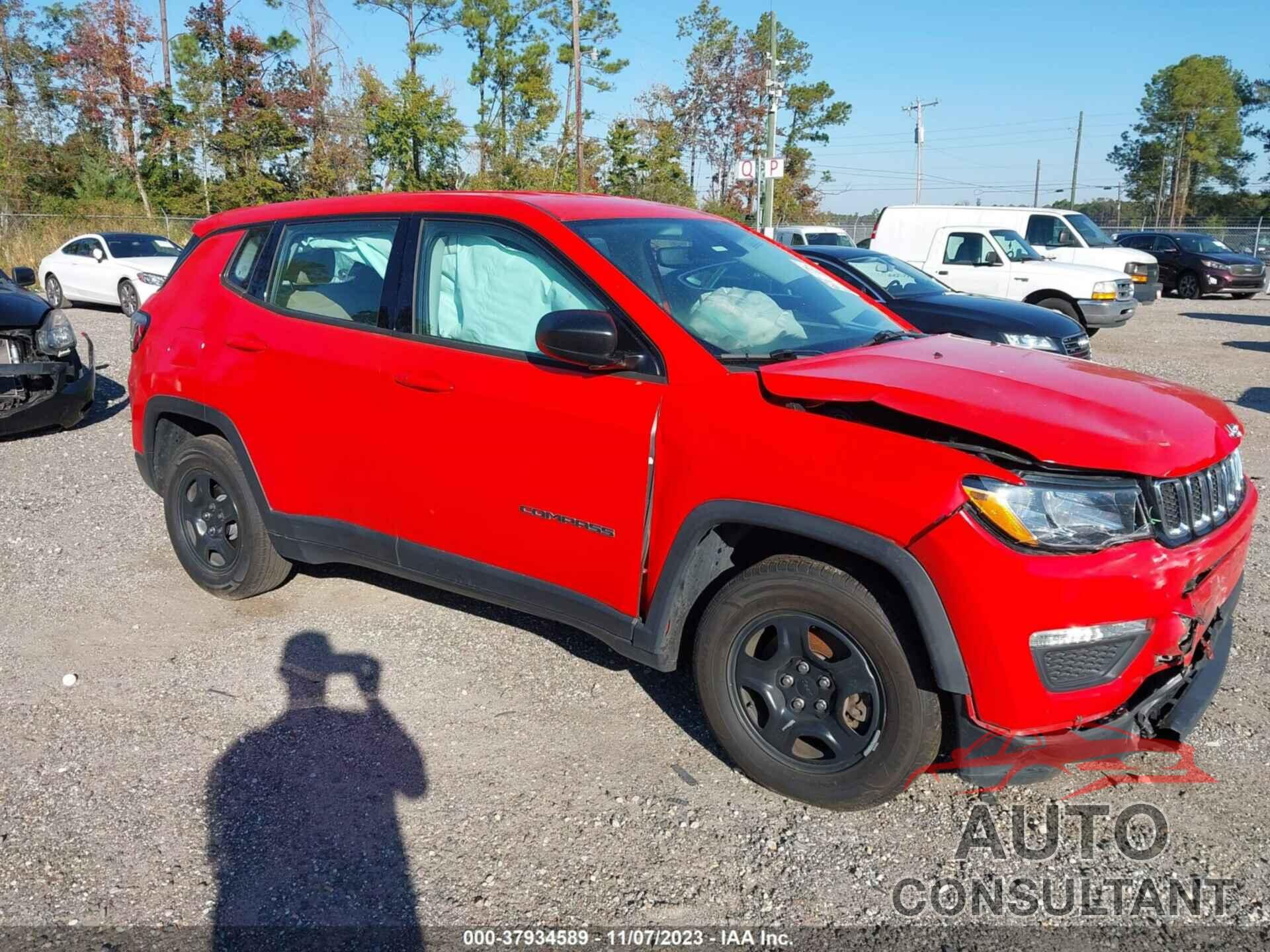 JEEP COMPASS 2019 - 3C4NJCAB4KT797248