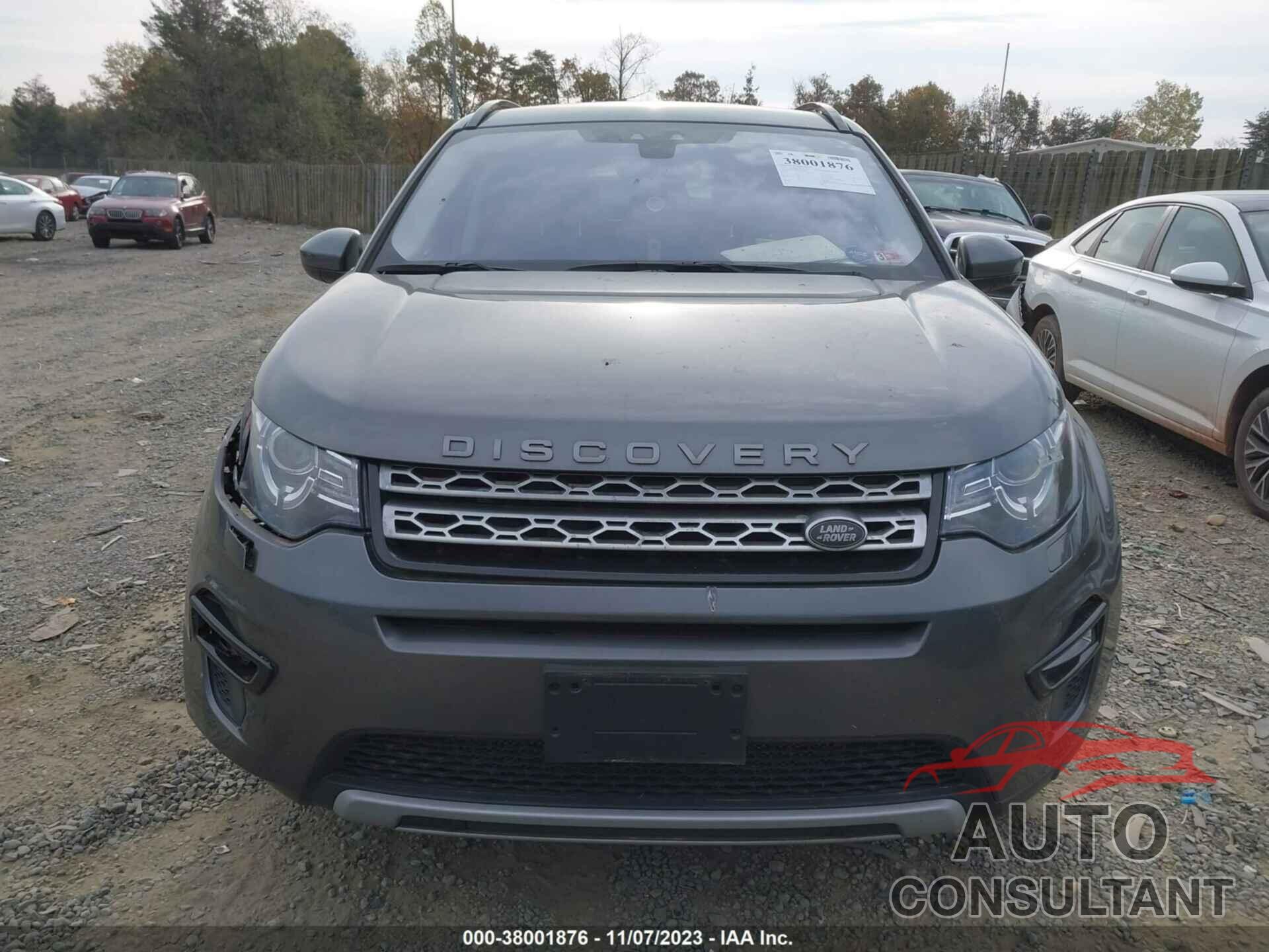 LAND ROVER DISCOVERY SPORT 2017 - SALCR2BG8HH695987