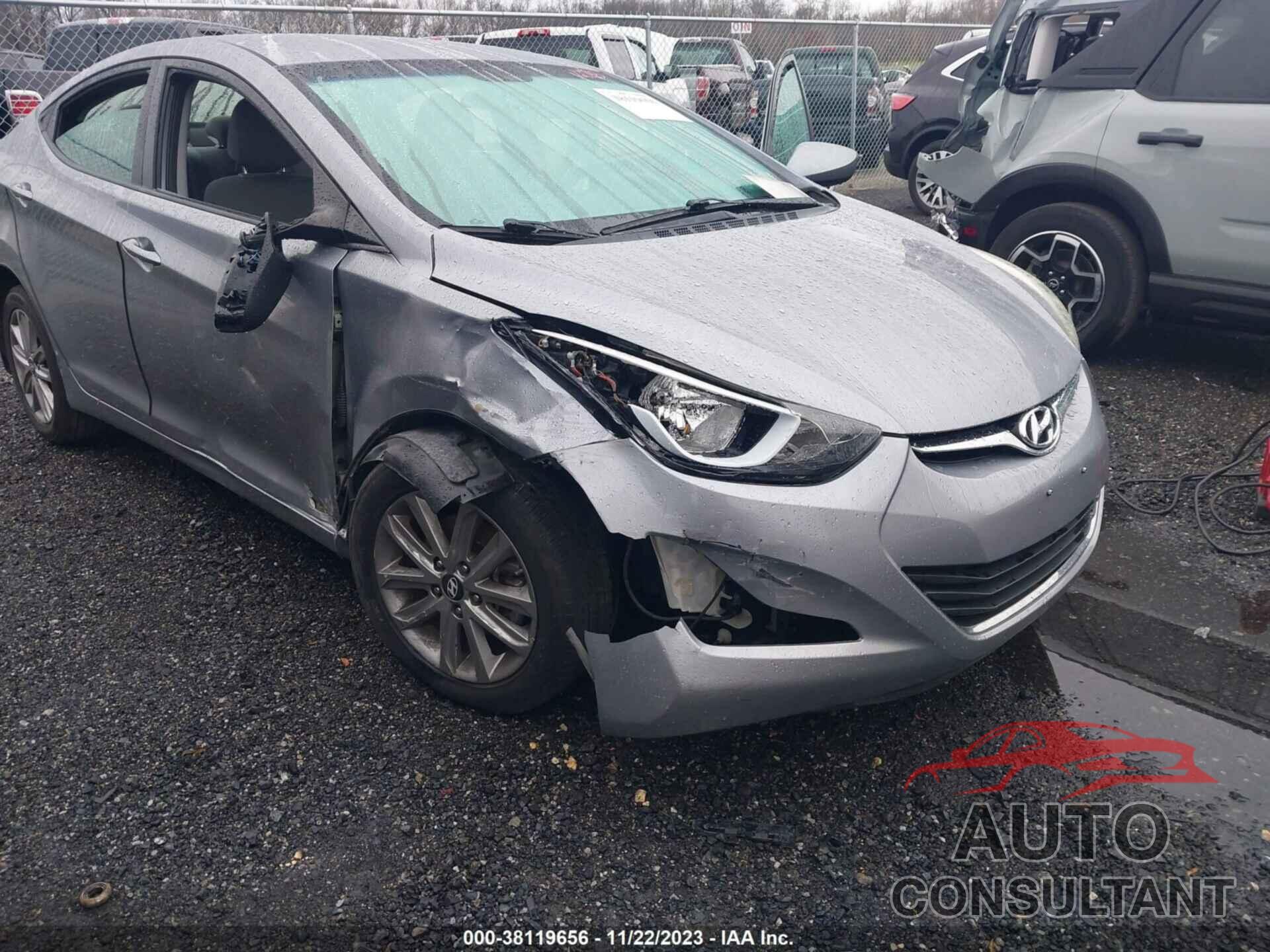 HYUNDAI ELANTRA 2016 - 5NPDH4AE9GH691599