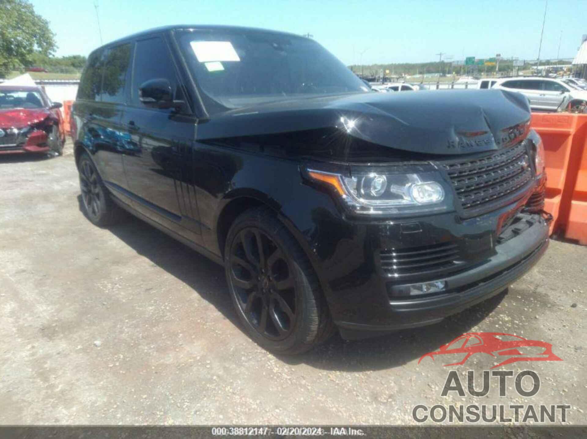 LAND ROVER RANGE ROVER 2016 - SALGS2EF6GA268288