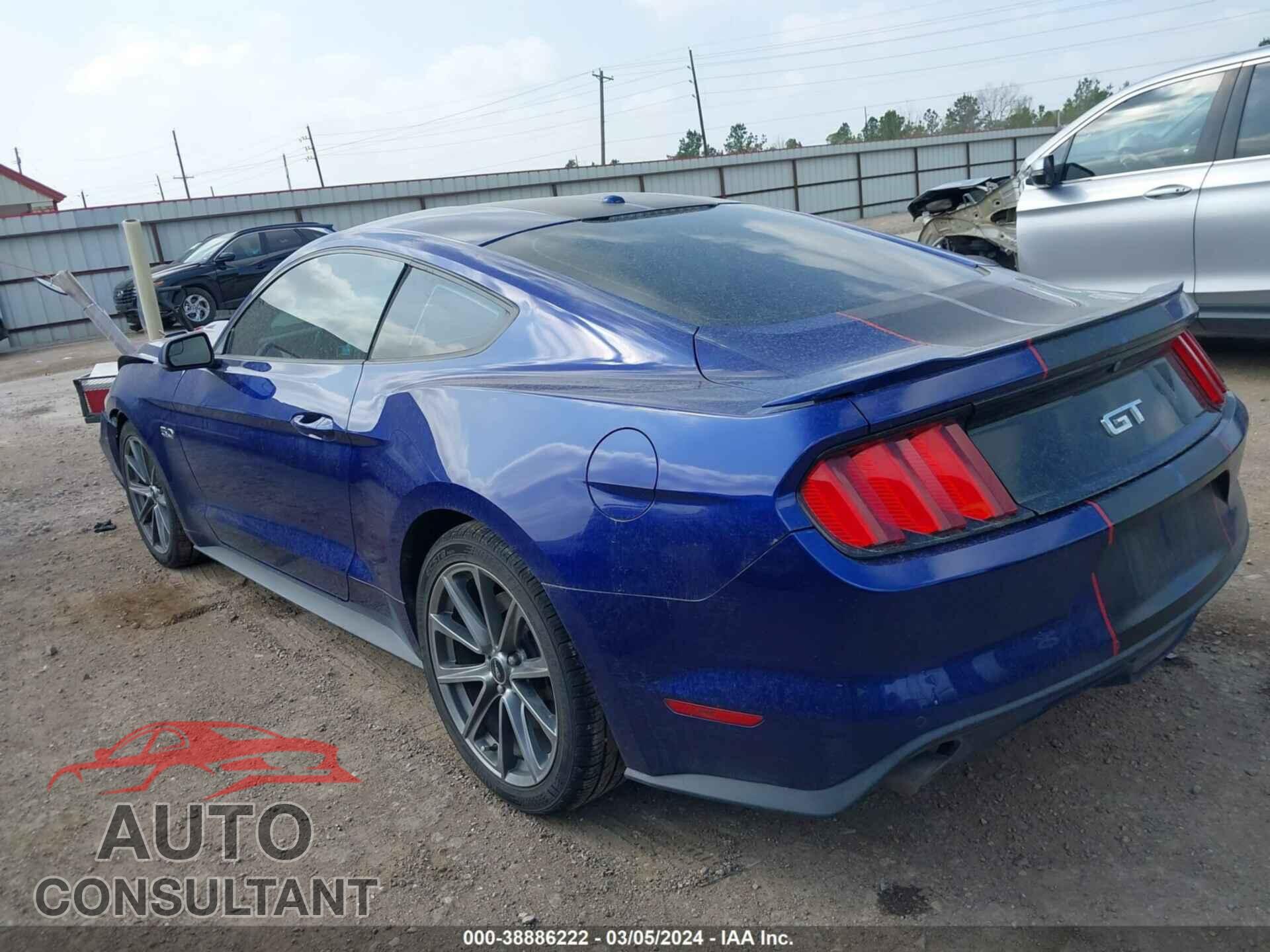 FORD MUSTANG 2016 - 1FA6P8CF7G5283794