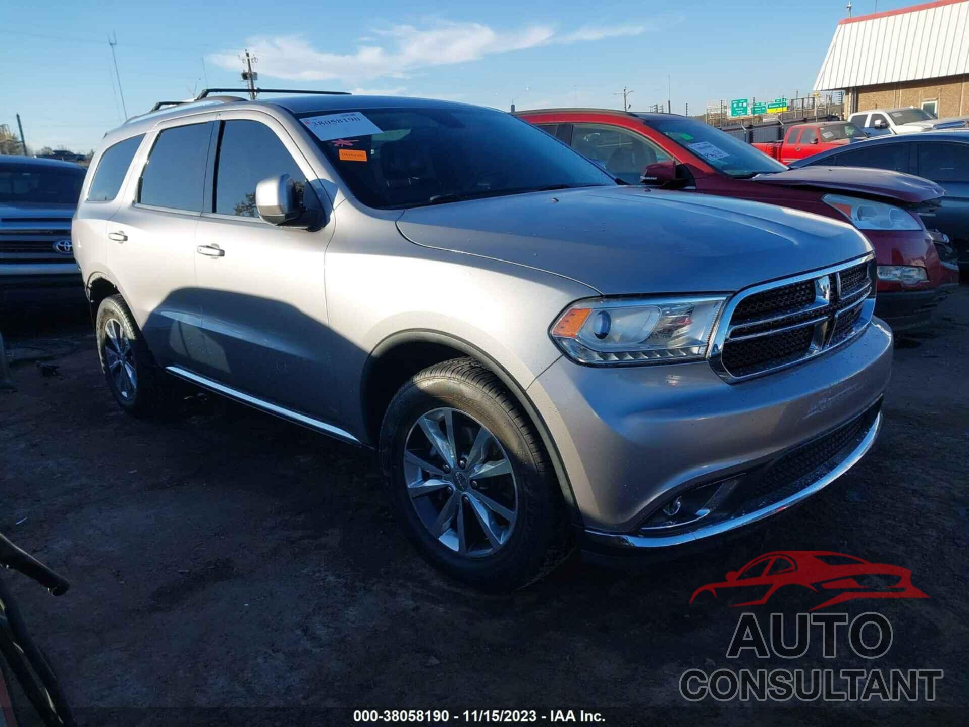 DODGE DURANGO 2016 - 1C4RDHDG2GC459427