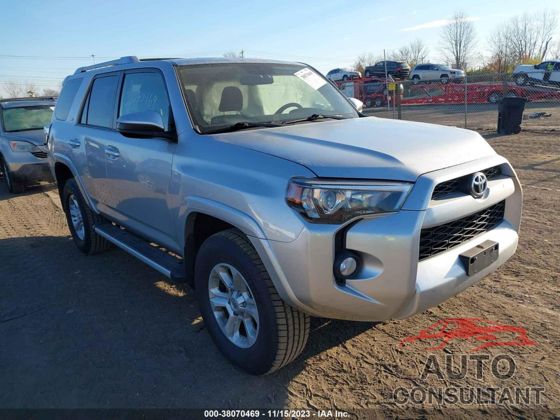 TOYOTA 4RUNNER 2016 - JTEBU5JR8G5397389